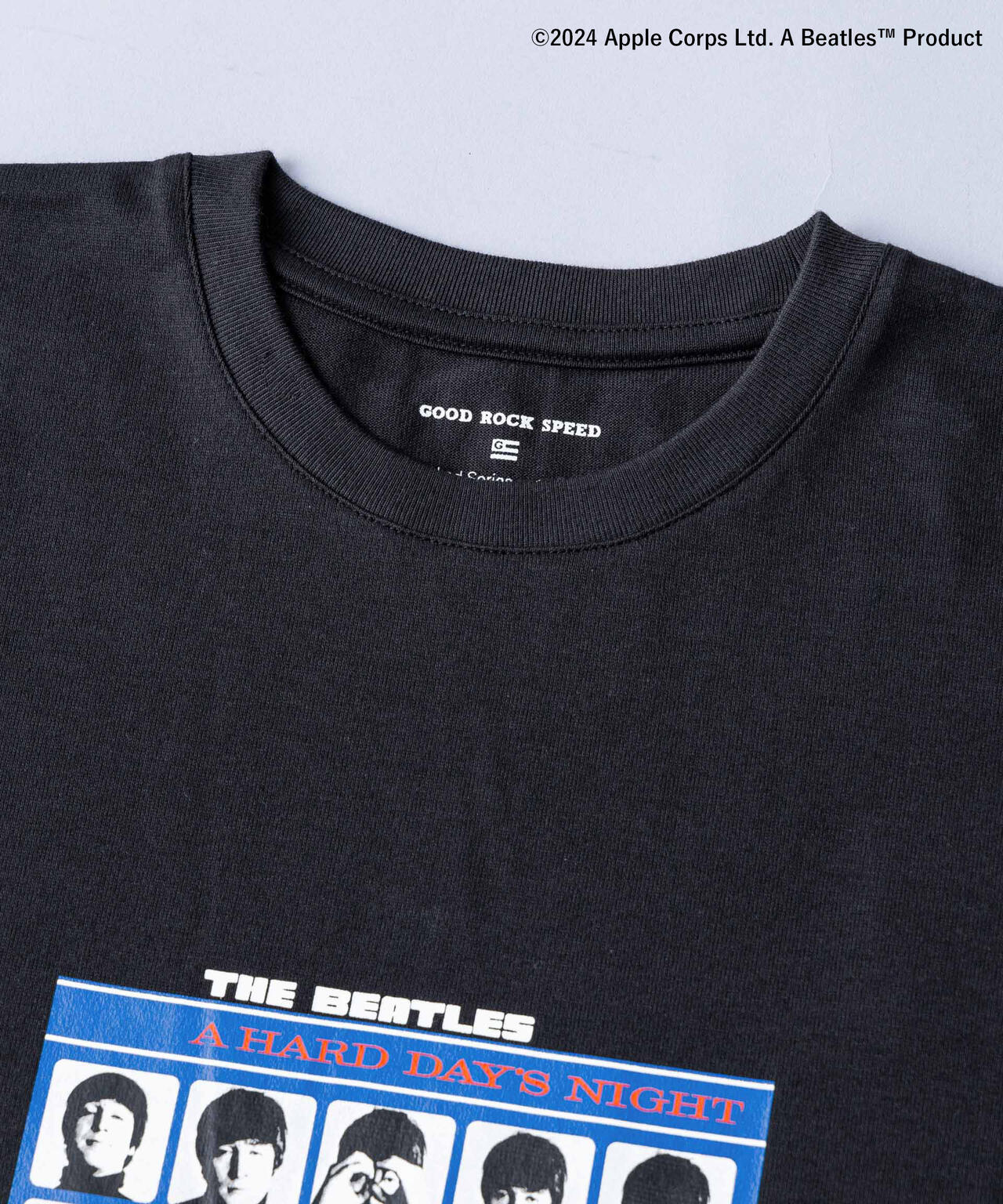 GOOD ROCK SPEED×Anti Soaked(R) 汗染み防止 「THE BEATLES」3 クルーネックビッグTシャツ 6684124244