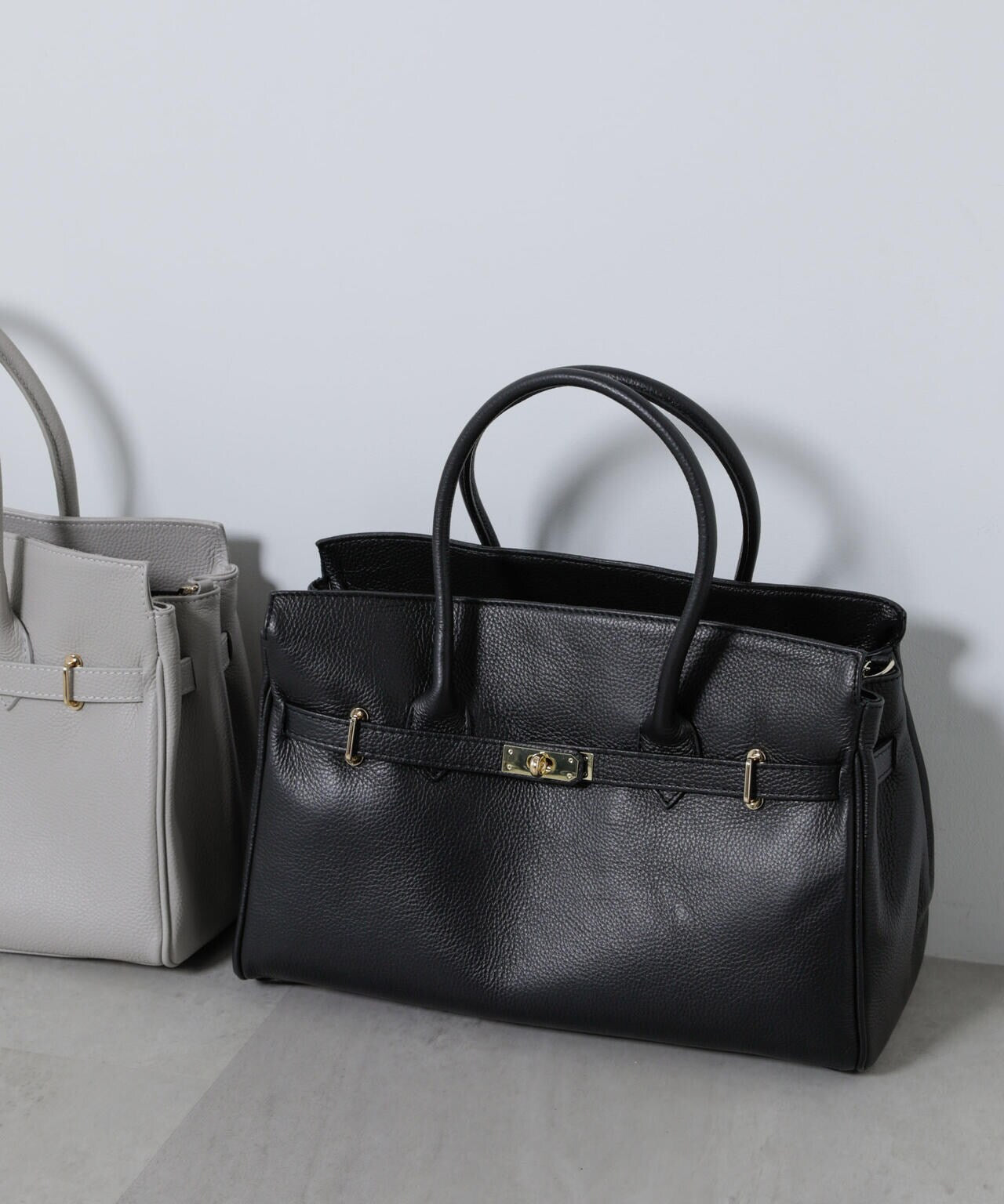 AULENTTI/2WAY レザービッグトート 6715132052