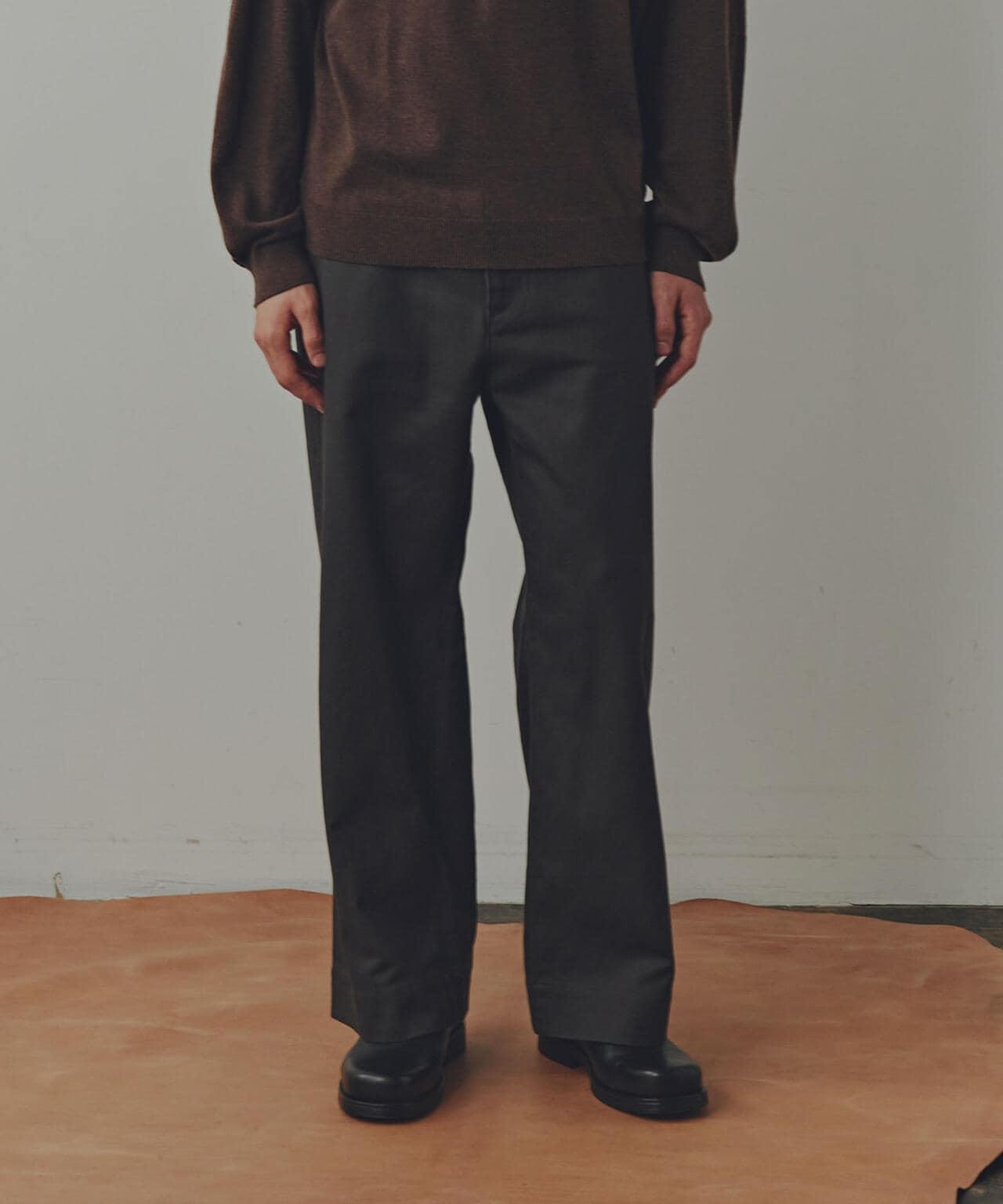 WEB限定/「Commonuse」コットンツイルワイドパンツ 6743227214
