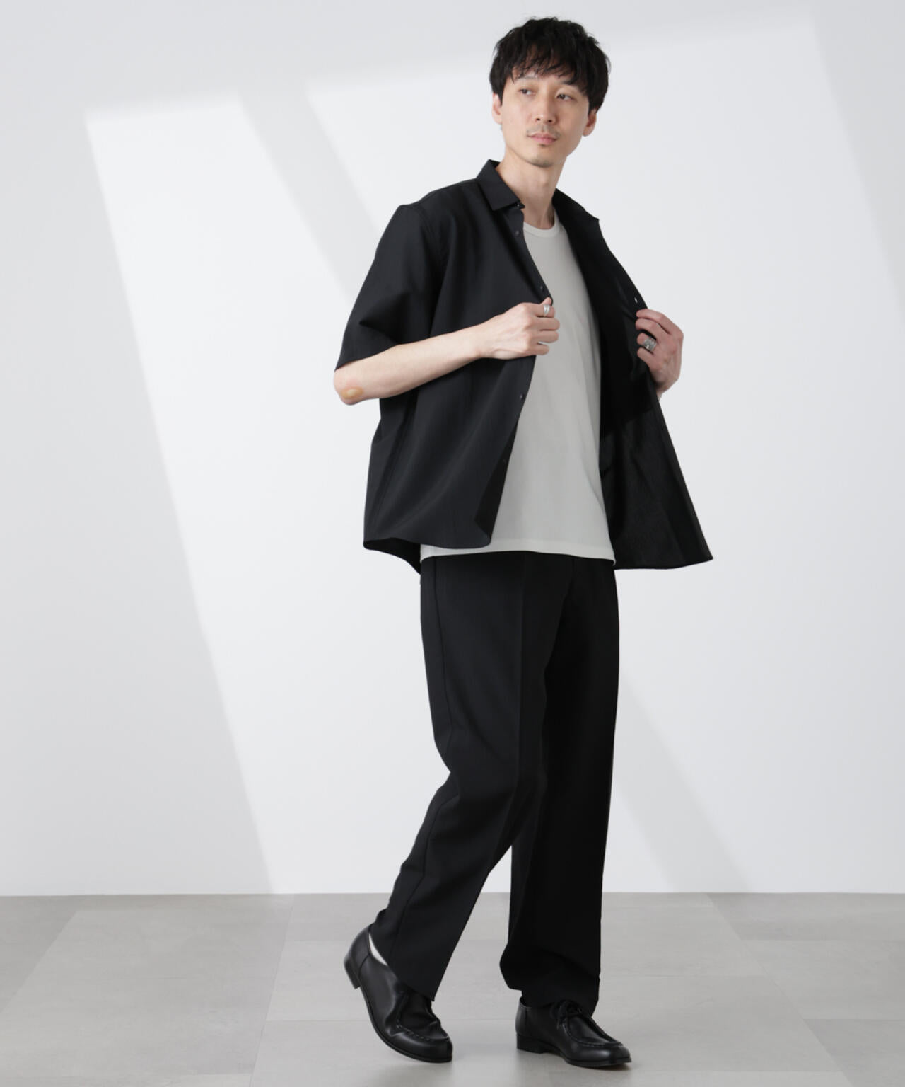 セオアルファシャツ 半袖(セットアップ可) 6725121208