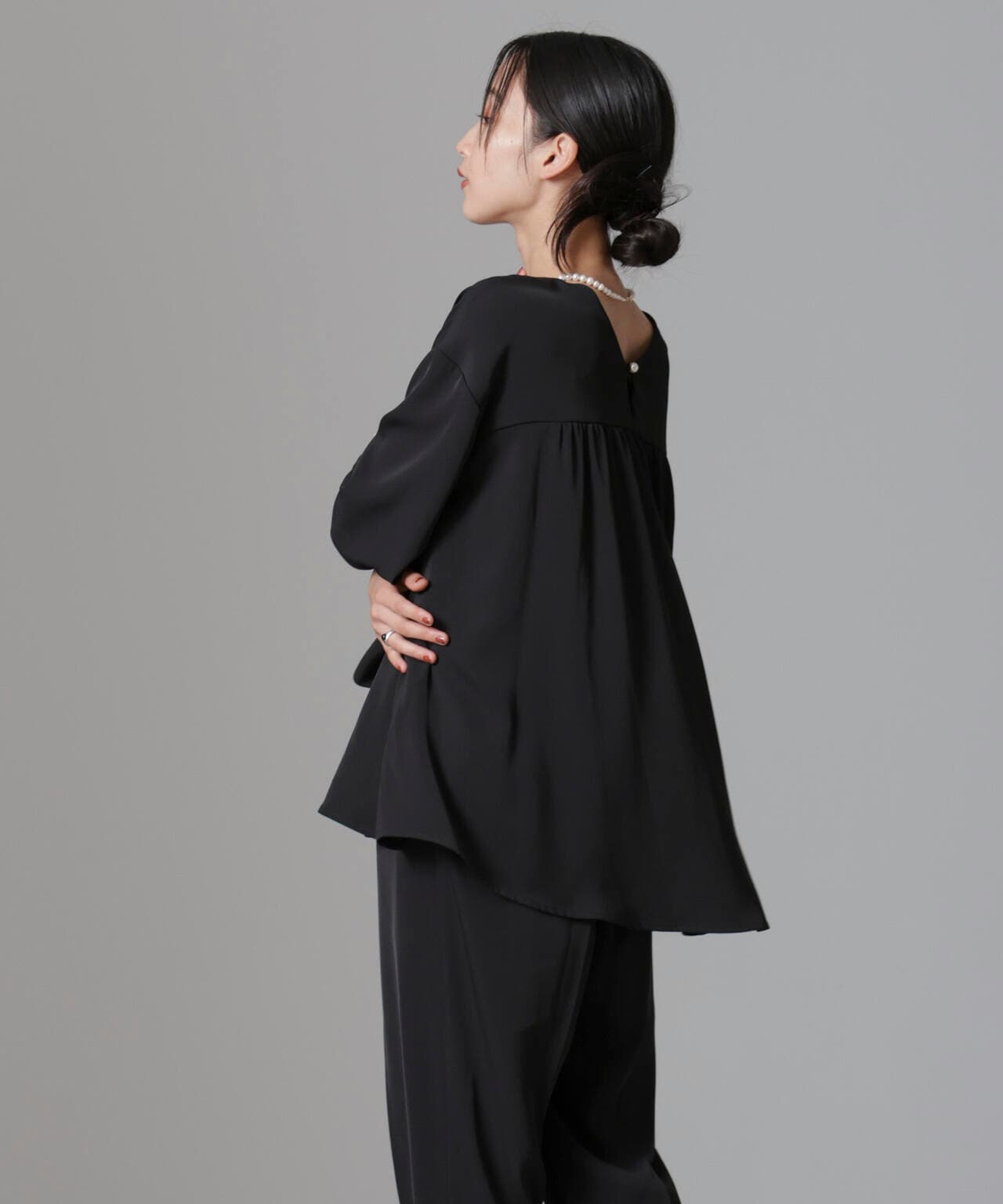 troisiemechaco/DOUBLE CLOTH セットアップパンツ 6714229002