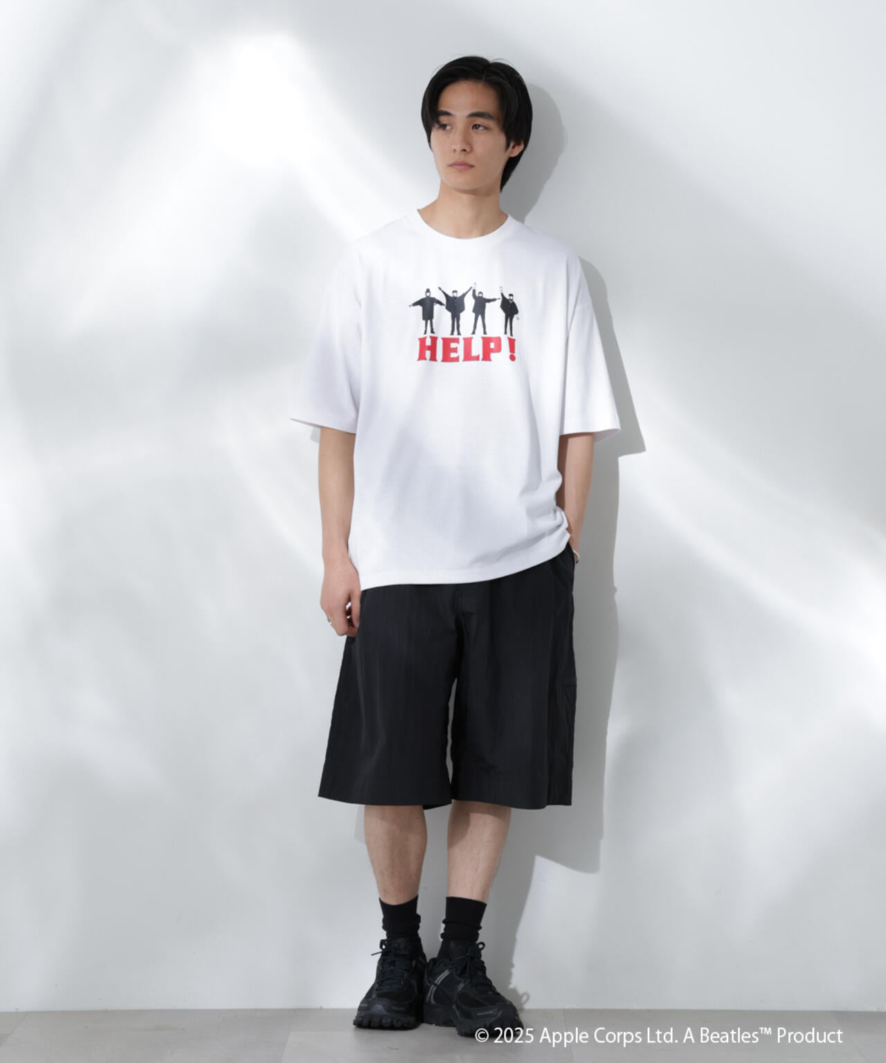Anti Soaked(R)×BEATLES HELP 汗染み防止Tシャツ 6685124219