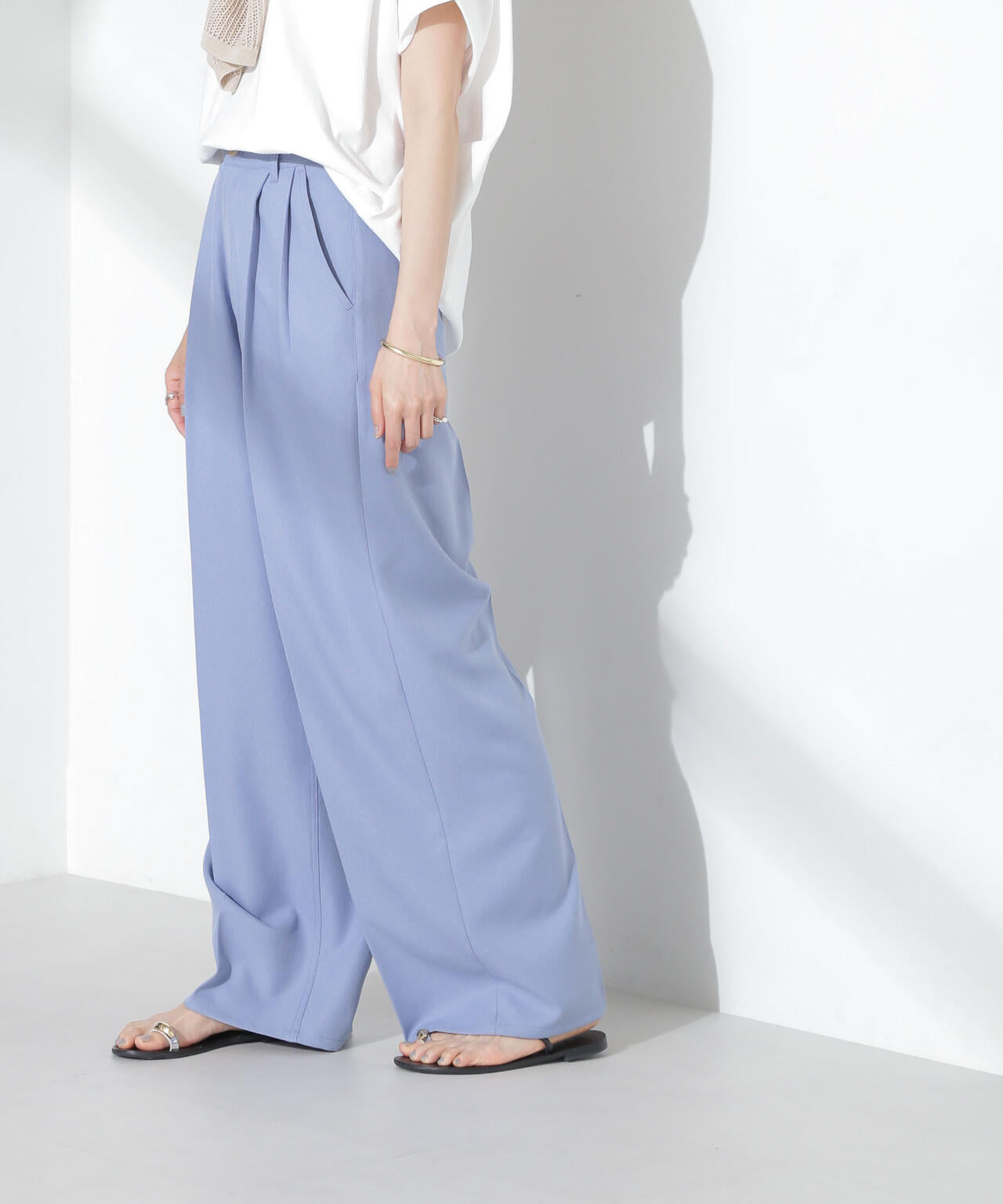ツータックワイドパンツ 6735127313
