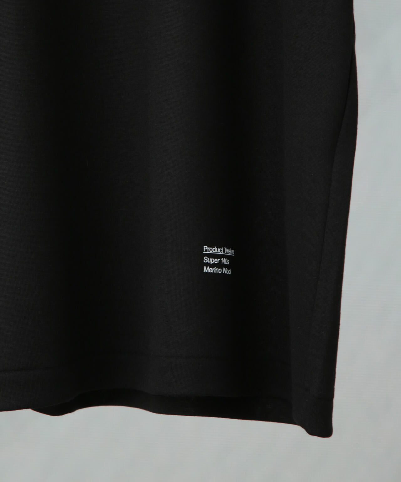 Product Twelve/Super 140’S Melino Wool Tshirt 6705124007