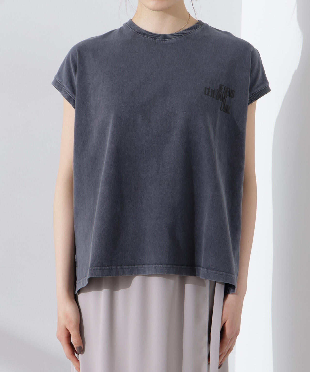 upper hights/BIG NO SLEEVE TEE 6715124023