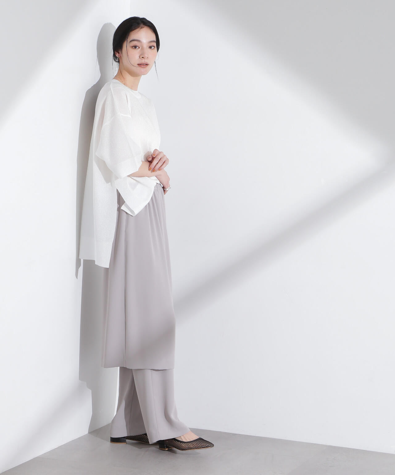 オーロララメシアースムースニットTシャツ 6695122312