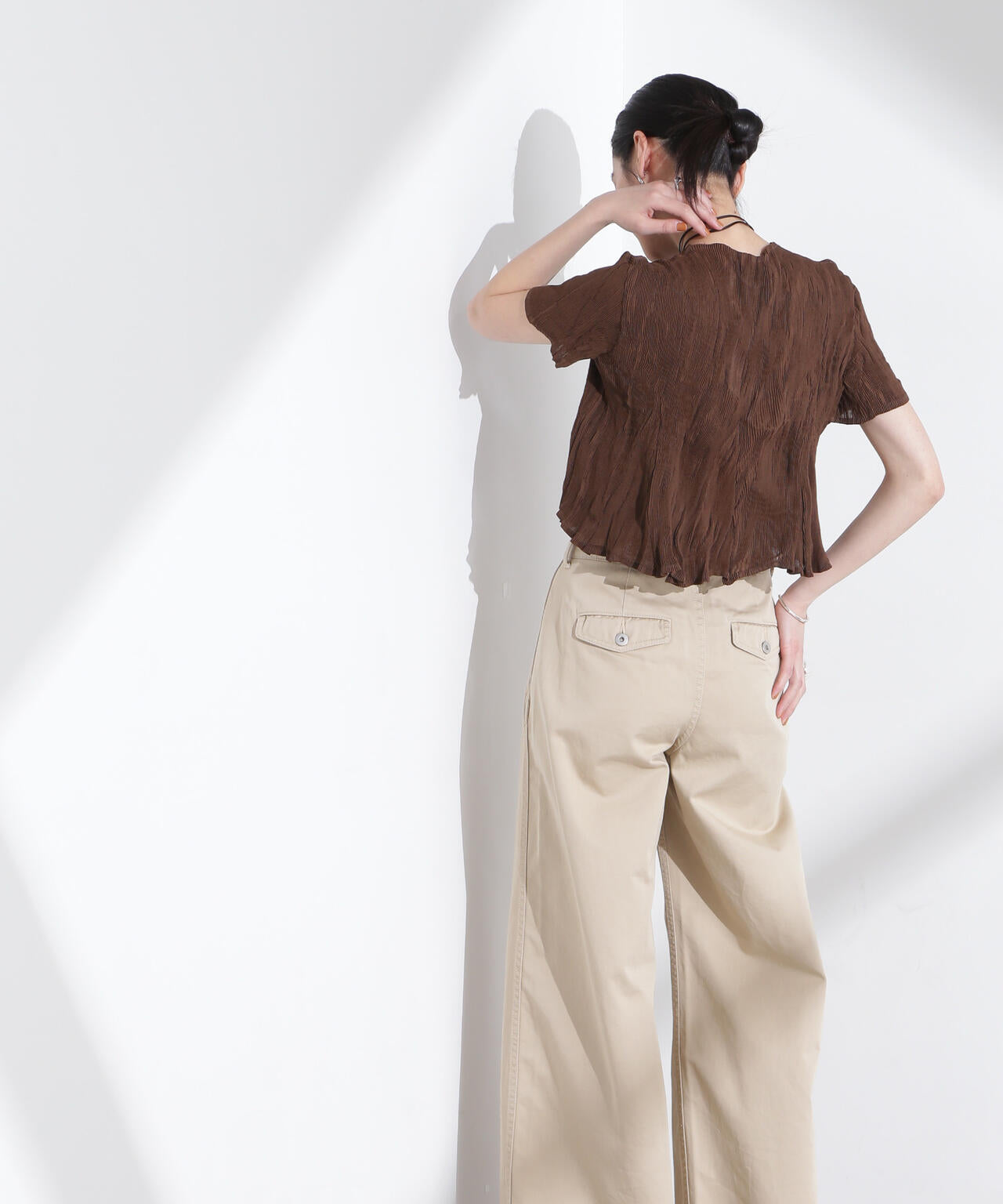 Gongdid Design/Wavy crop top 6715121013