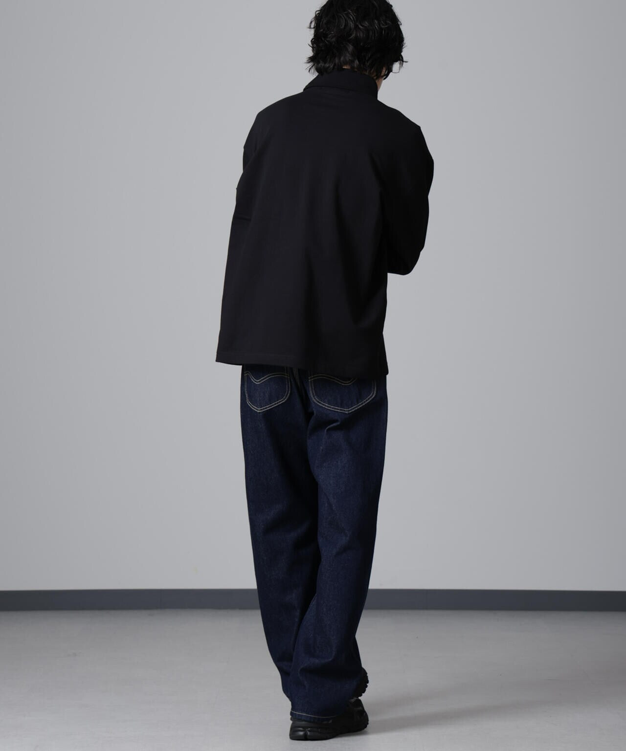 タートルカットミニ裏毛Tシャツ 長袖 6724223235