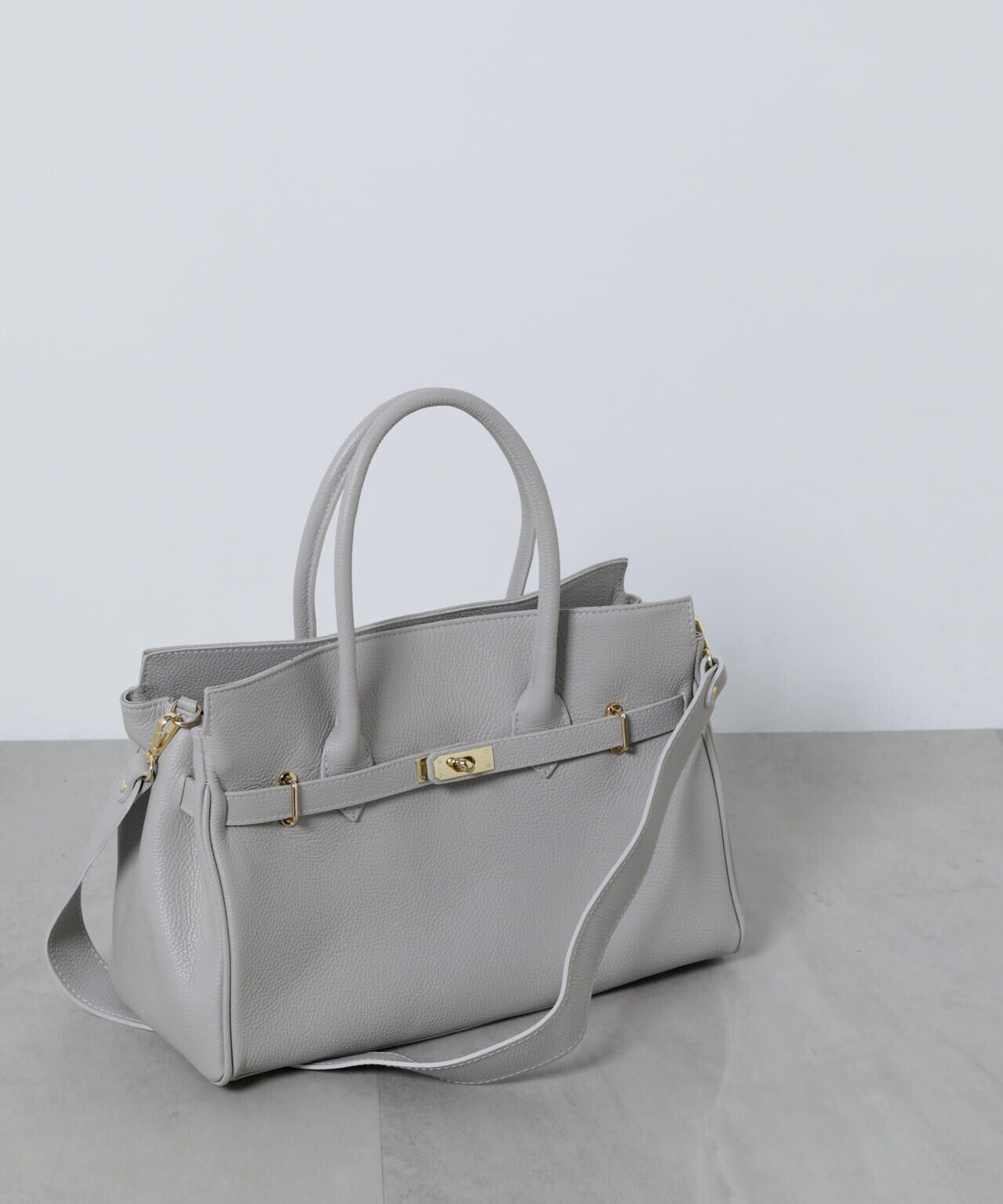 AULENTTI/2WAY レザービッグトート 6715132052