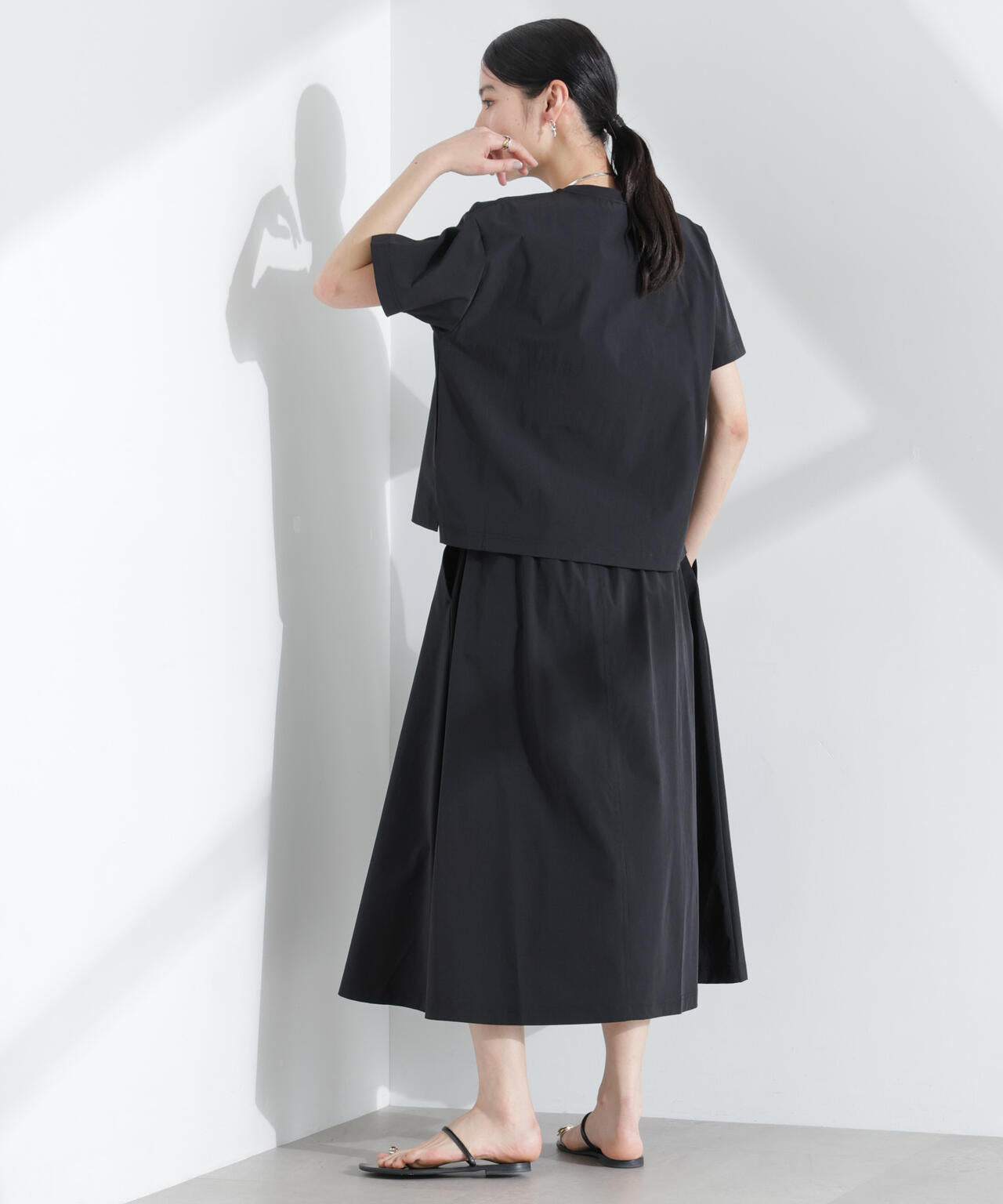 THOUSAND MILE/ショートスリーブTシャツ スカートセット 6715131001