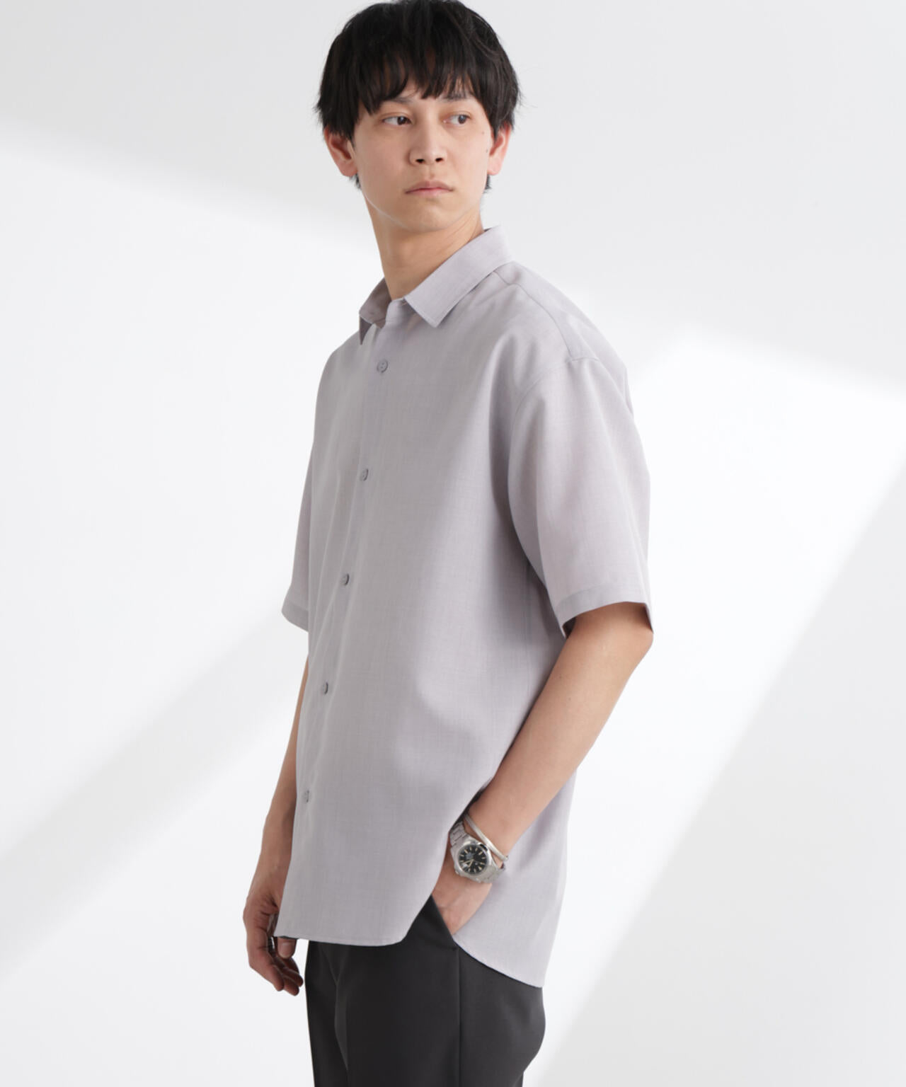 ライトウェイトドライシャツ 半袖(セットアップ可) 6725121214
