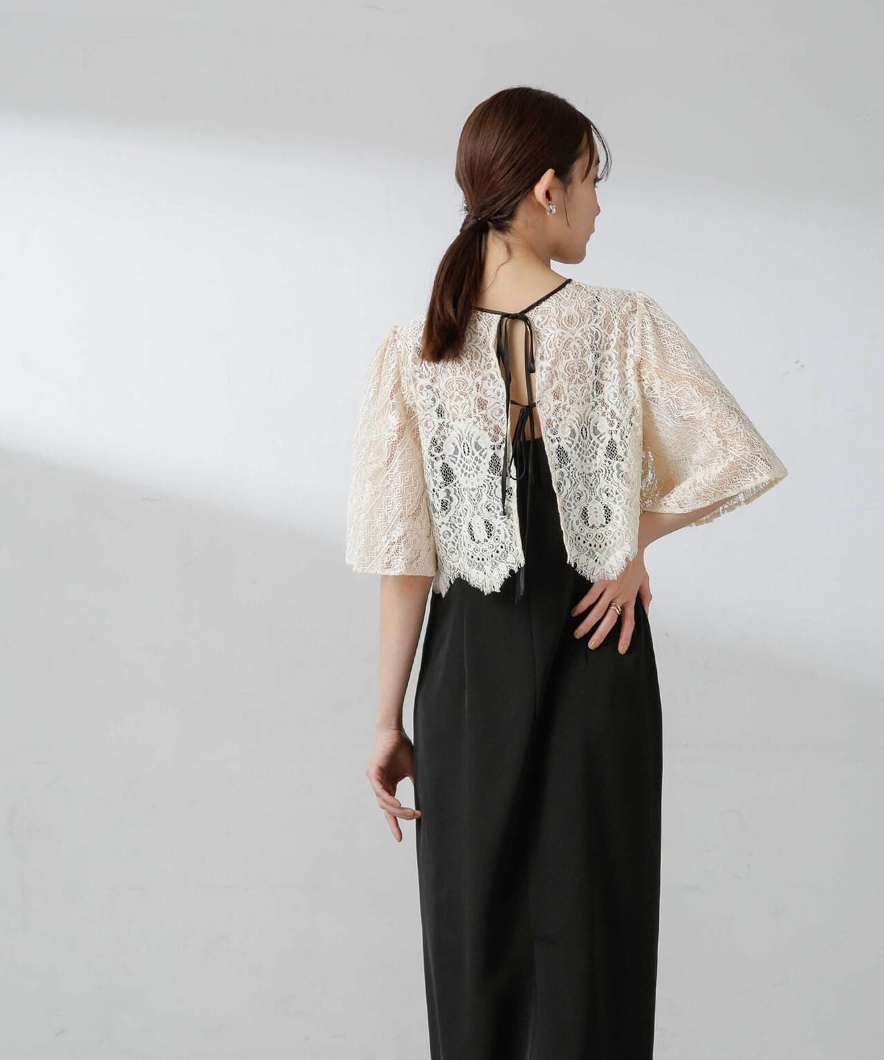 troisiemechaco/パネルレース ダブルクロス 3WAYワンピース 6714119024