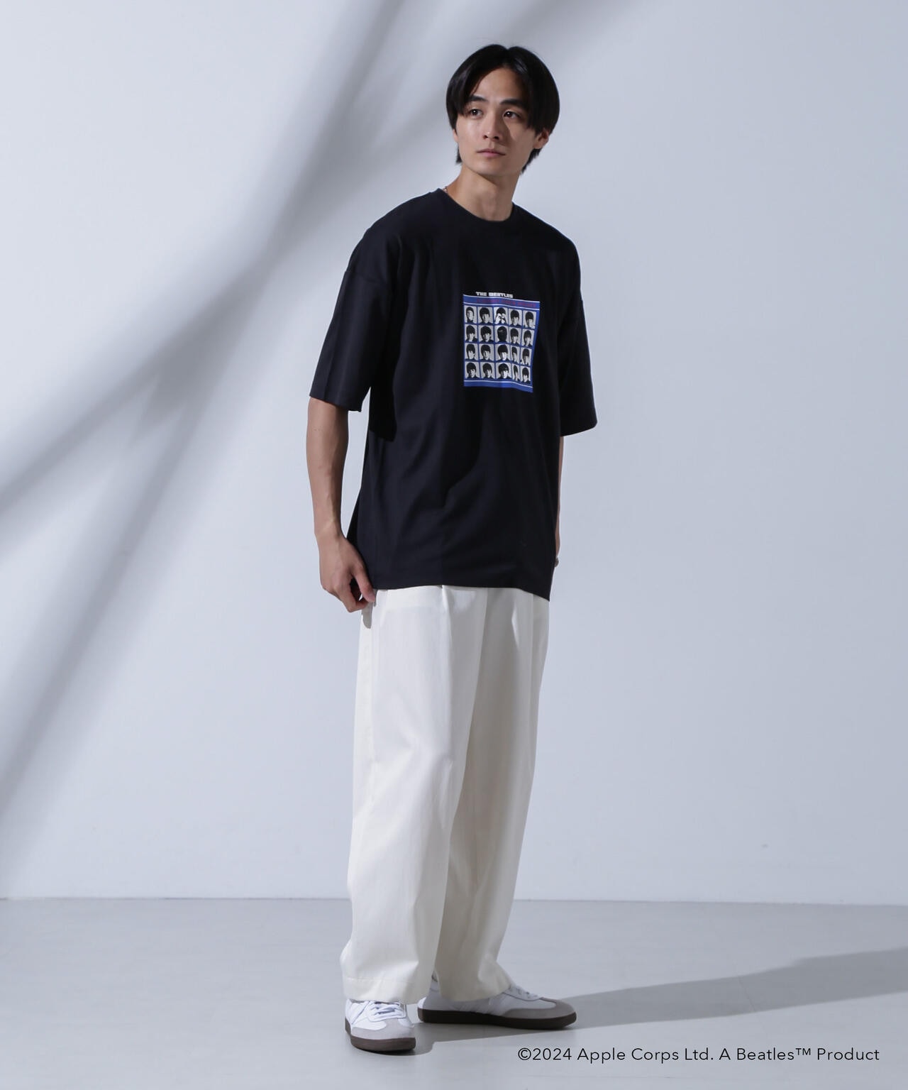 GOOD ROCK SPEED×Anti Soaked(R) 汗染み防止 「THE BEATLES」3 クルーネックビッグTシャツ 6684124244