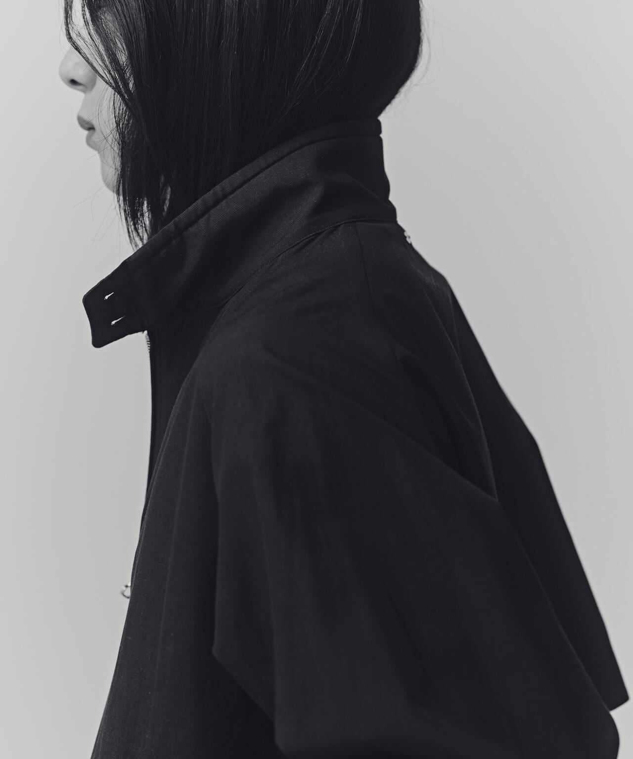 AB.コットンラミー ネップシャンブレーハリトンジャケット 6684112228