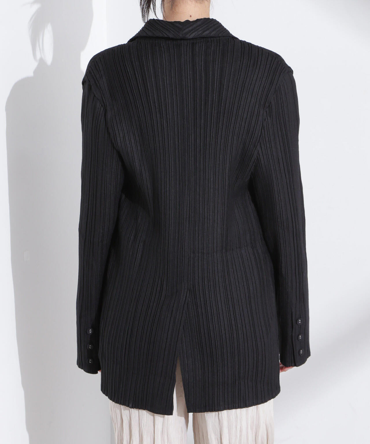 Gongdid Design/Cotton pleated blazer(セットアップ可) 6715116008