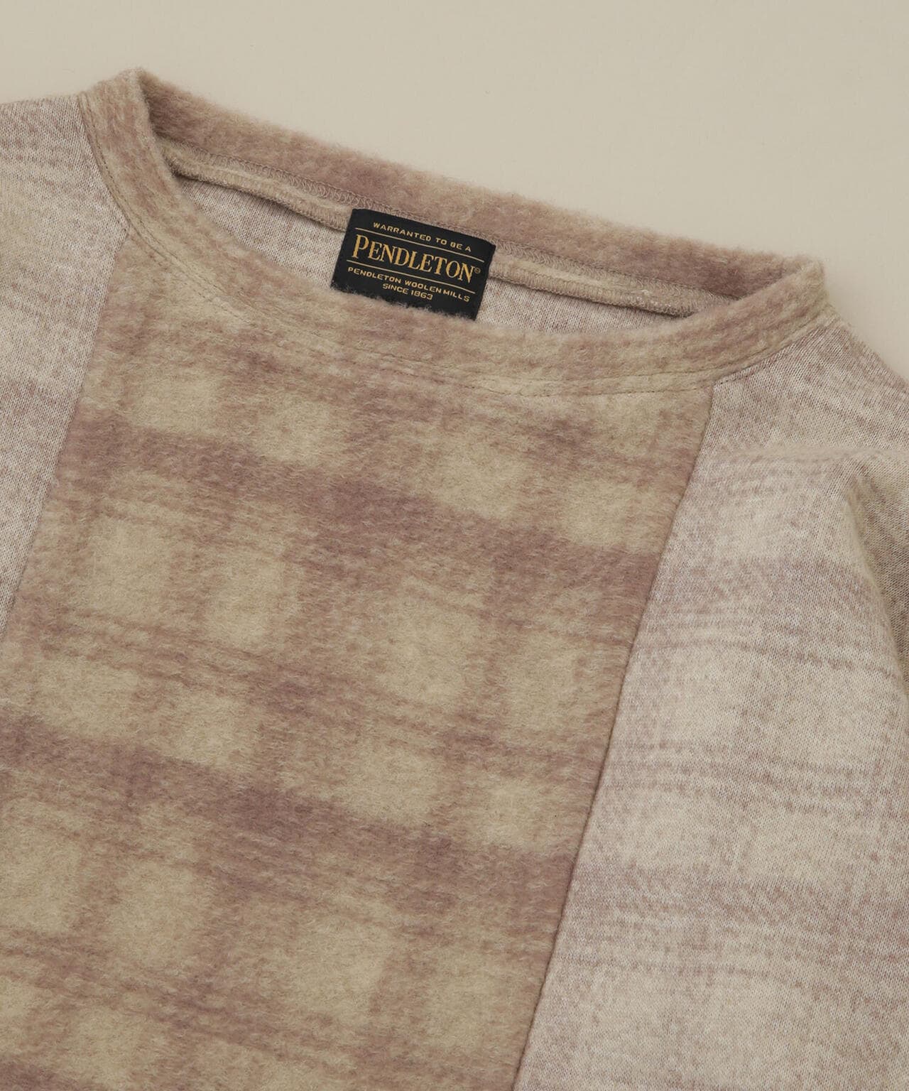 Pendleton/別注 Multi Panel Crew Pullover 6702222140