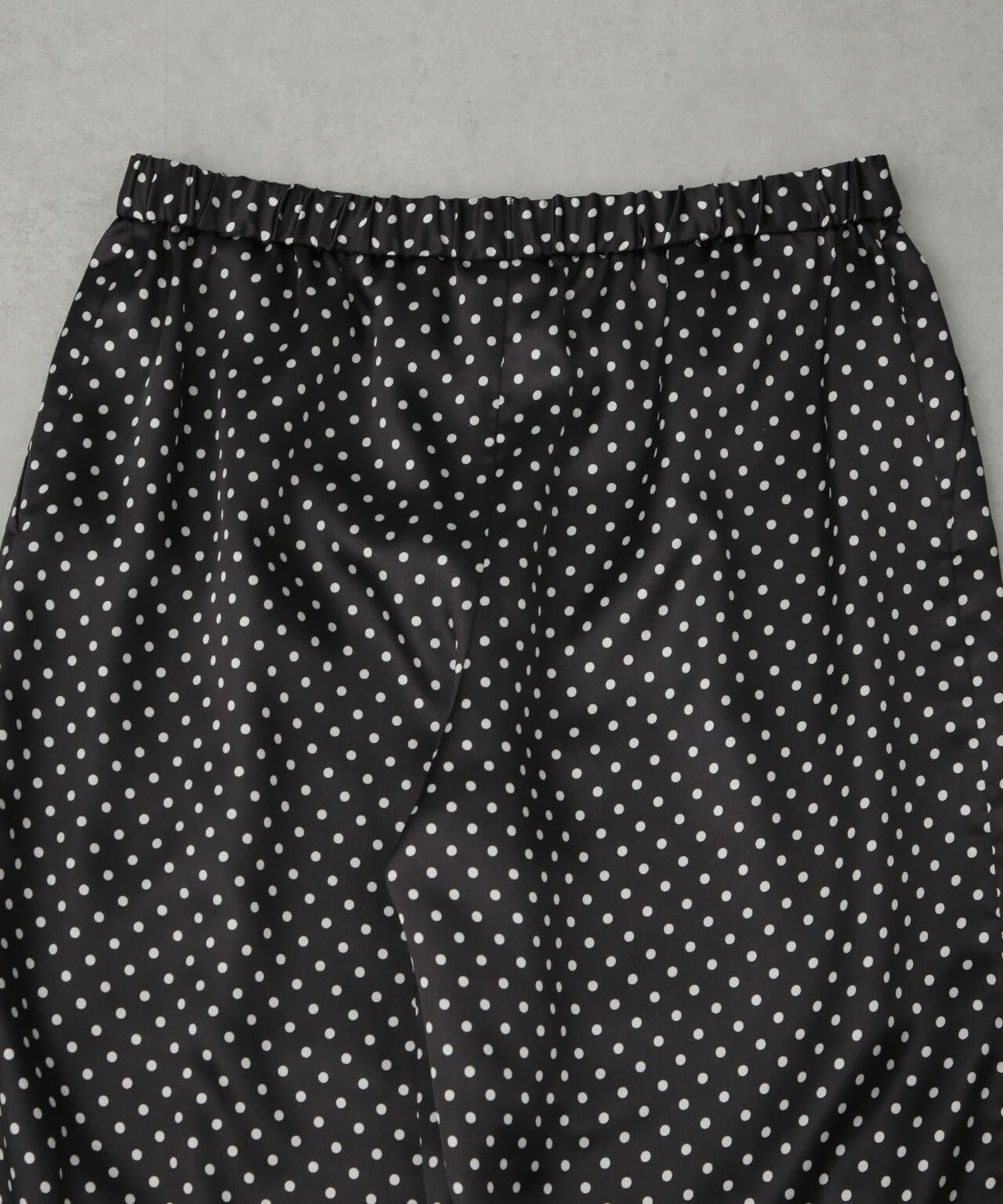 RhodolirioN/Pin Tuck Flare Pants Dots 6715127037