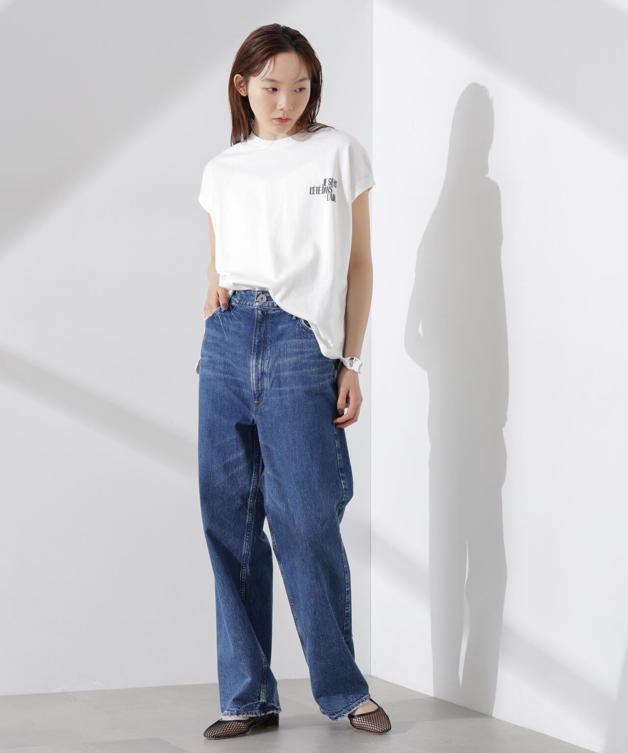 upper hights/BIG NO SLEEVE TEE 6715124023
