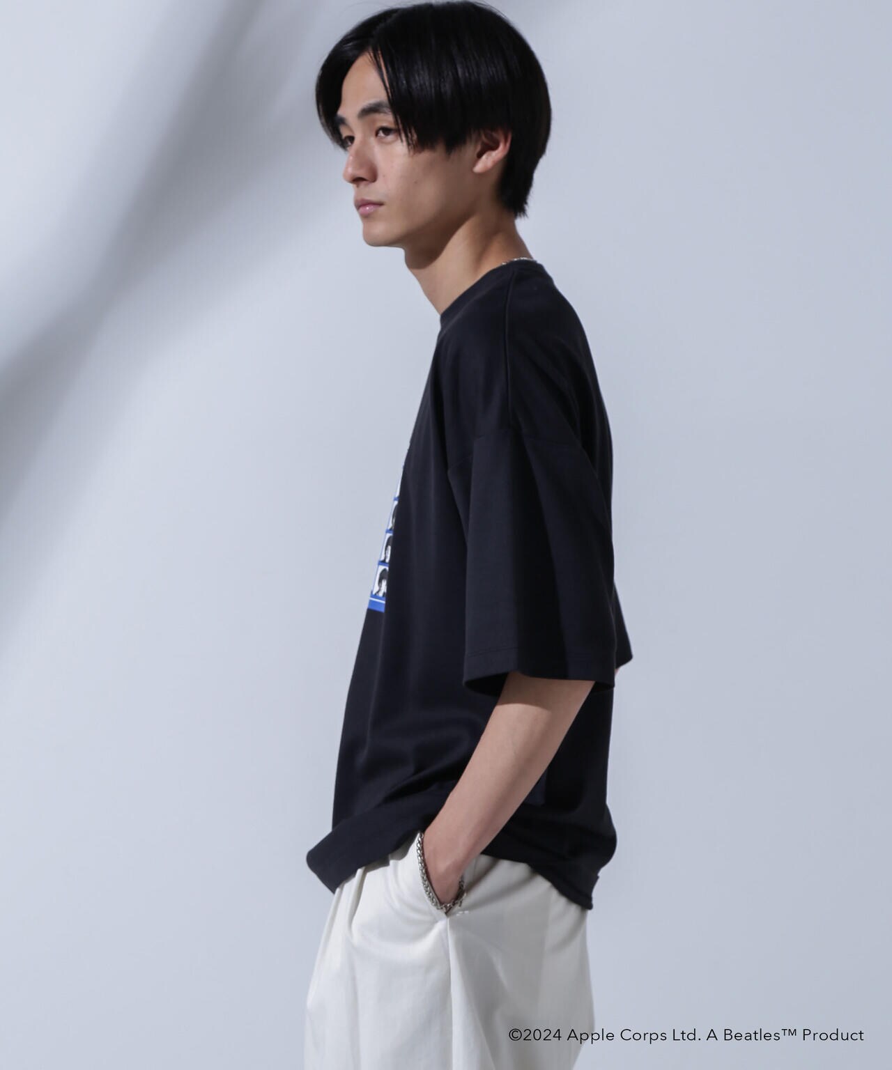 GOOD ROCK SPEED×Anti Soaked(R) 汗染み防止 「THE BEATLES」3 クルーネックビッグTシャツ 6684124244