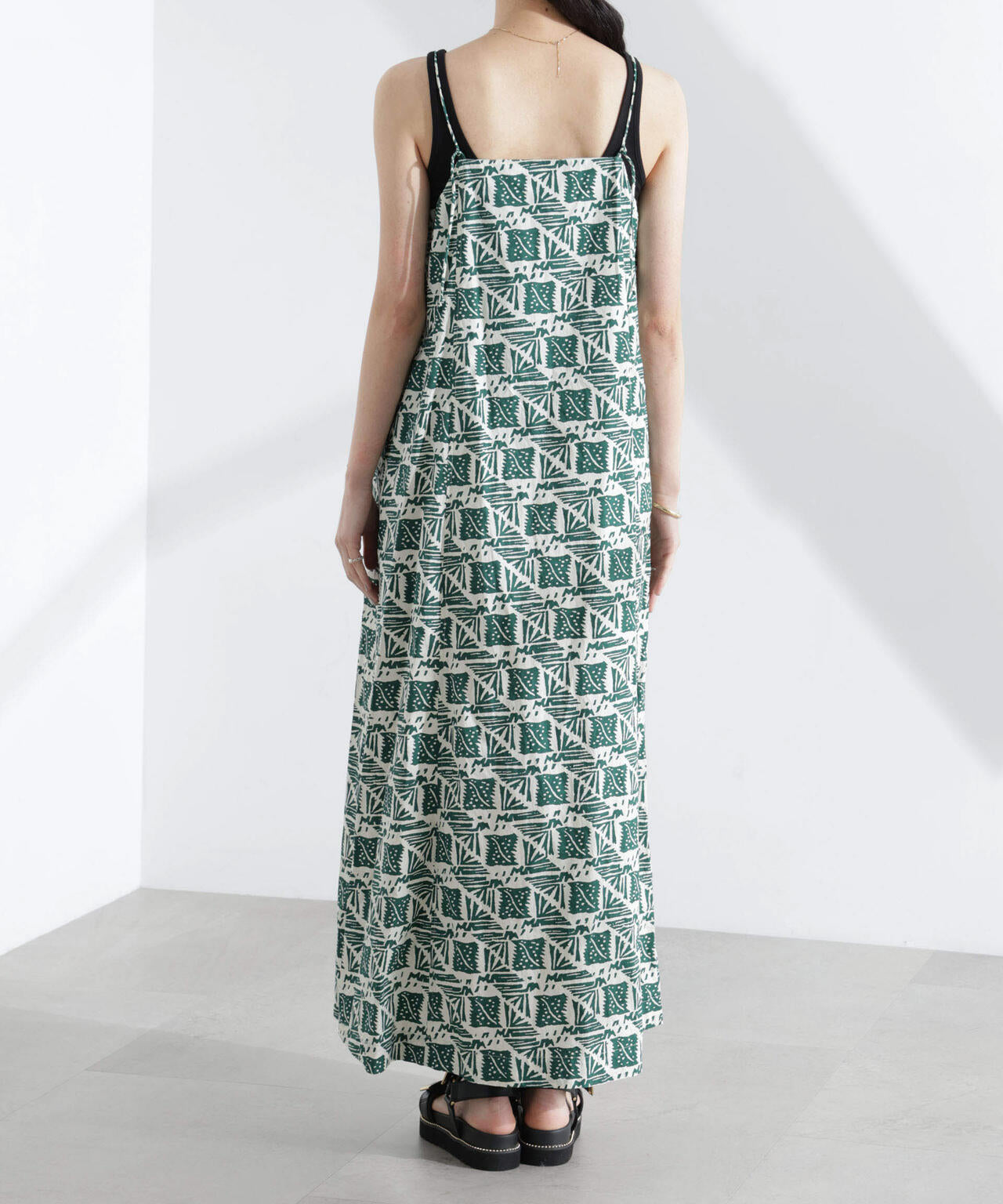Sara mallika/COTTON POPLIN CAMI DRESS 6715119052