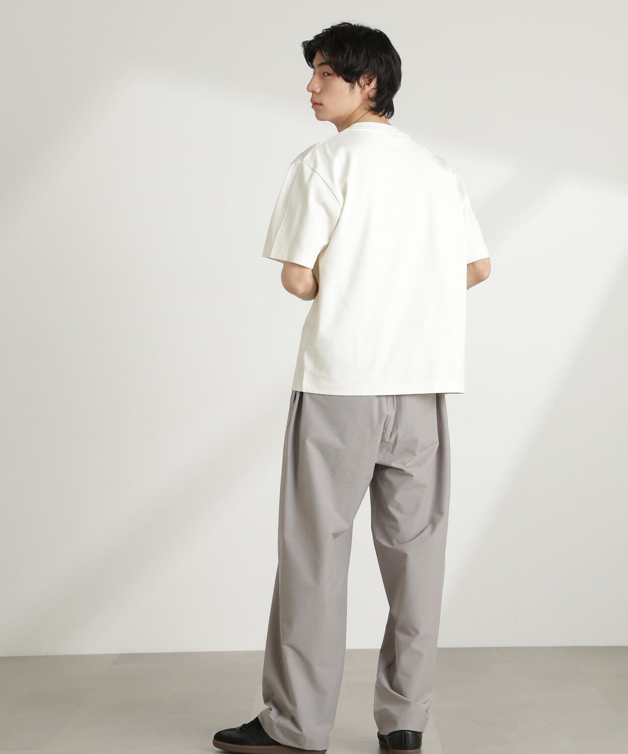 ダブルスムースクルーネックBIGTシャツ 半袖 6725124213