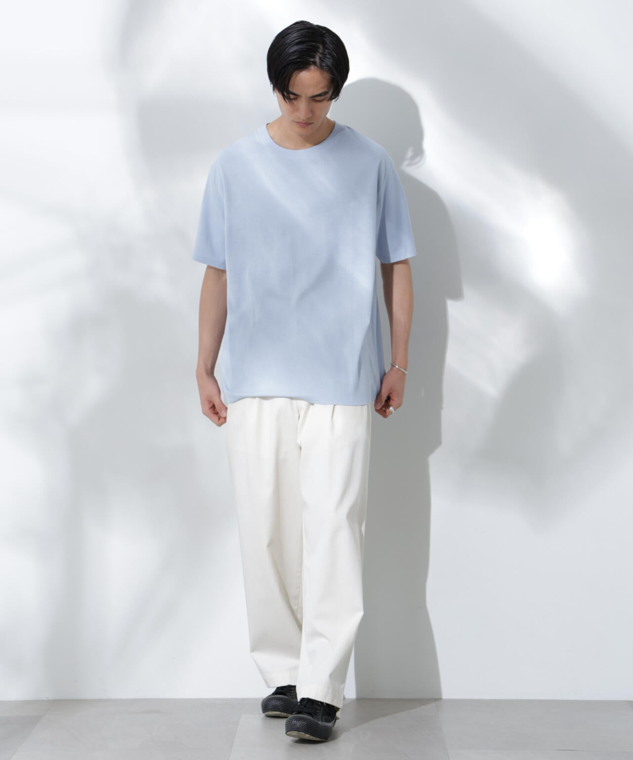 Anti Soaked(R)汗染み防止 De Light ミドルシルエットTシャツ 6685124211