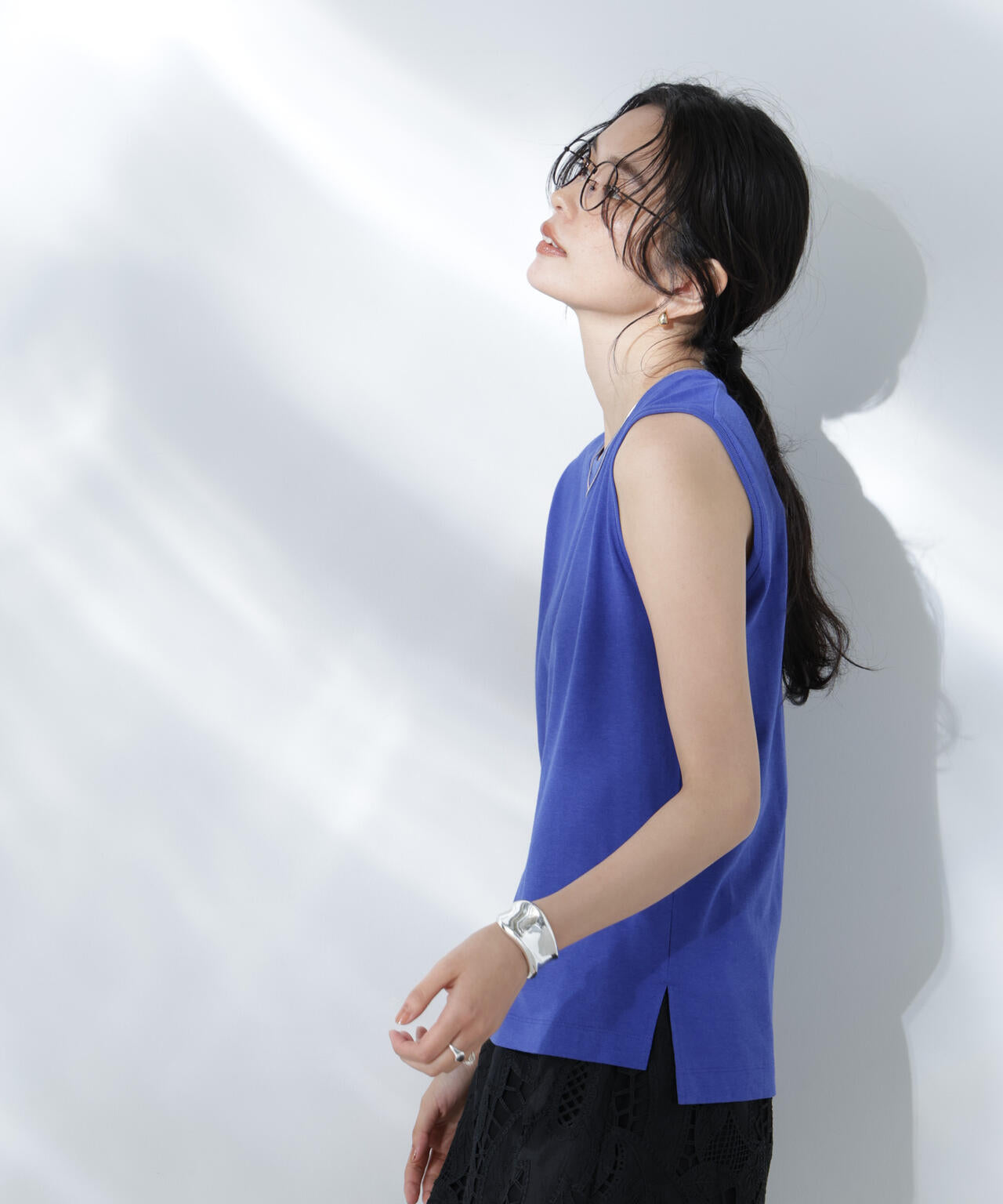 Anti Soaked(R) 汗染み防止カラフルノースリTシャツ 6695124307