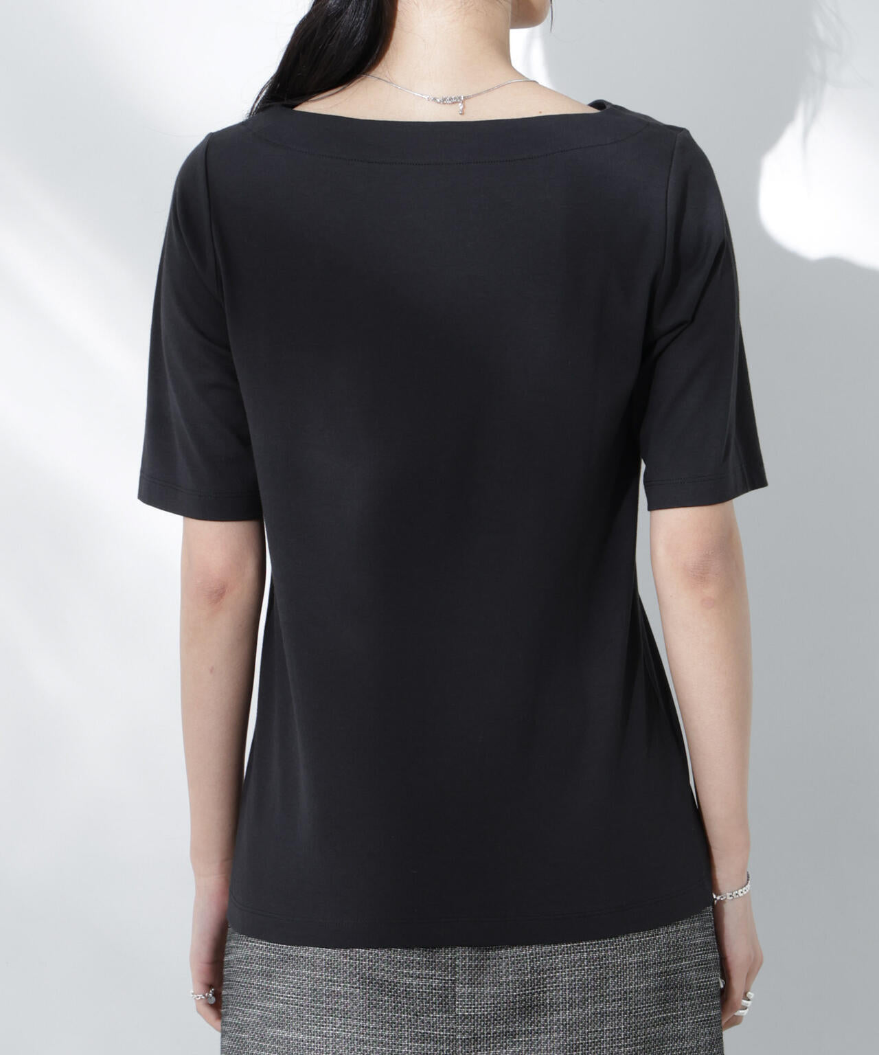 Anti Soaked(R) 汗染み防止ボートネックTシャツ 6695124303
