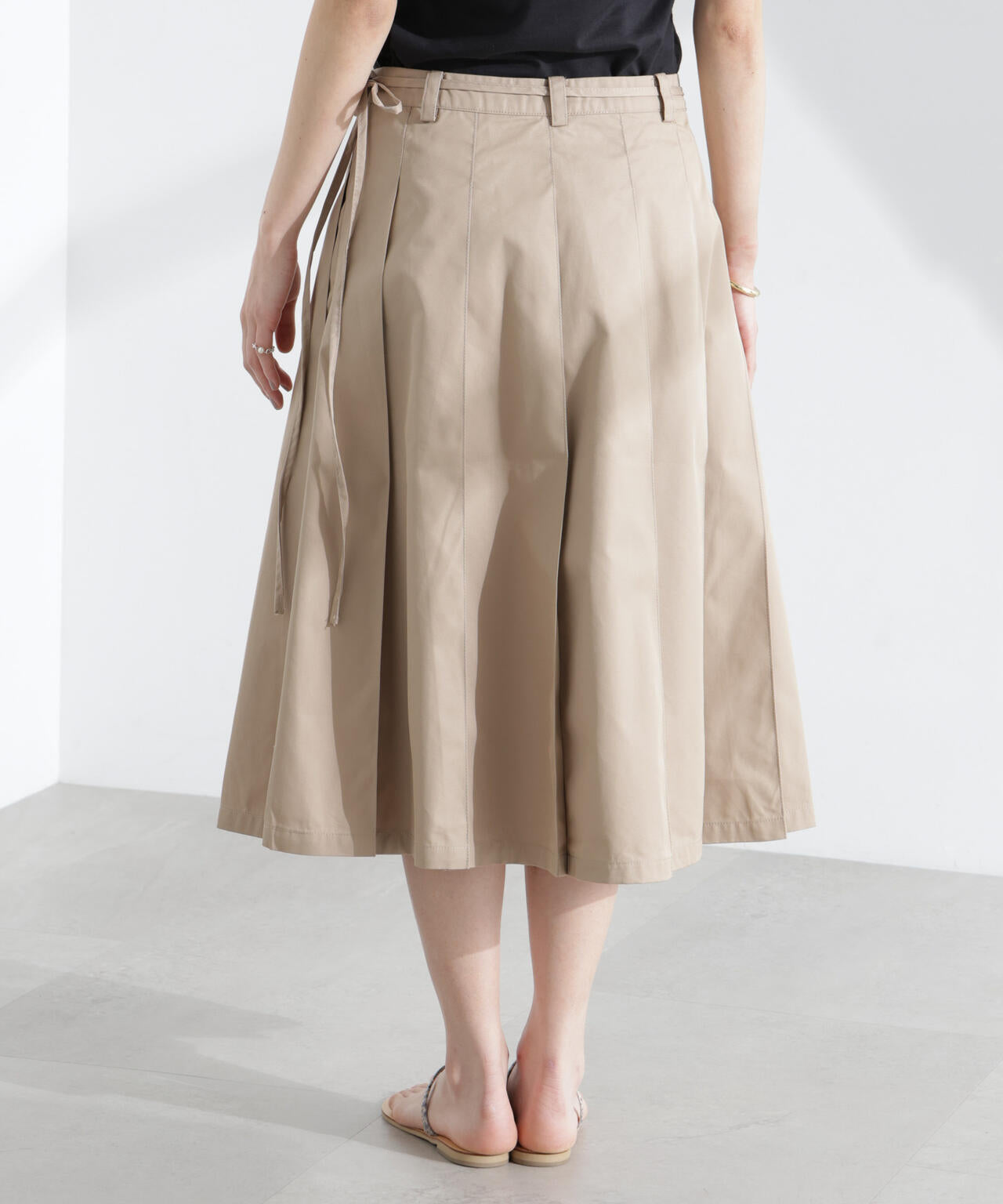 BAUM UND PFERDGARTEN/Heavy Cotton プリーツスカート 6715130009