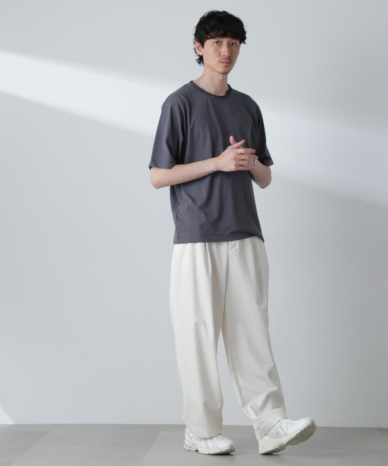 ダブルロールネック プレーティングTシャツ 6684124251