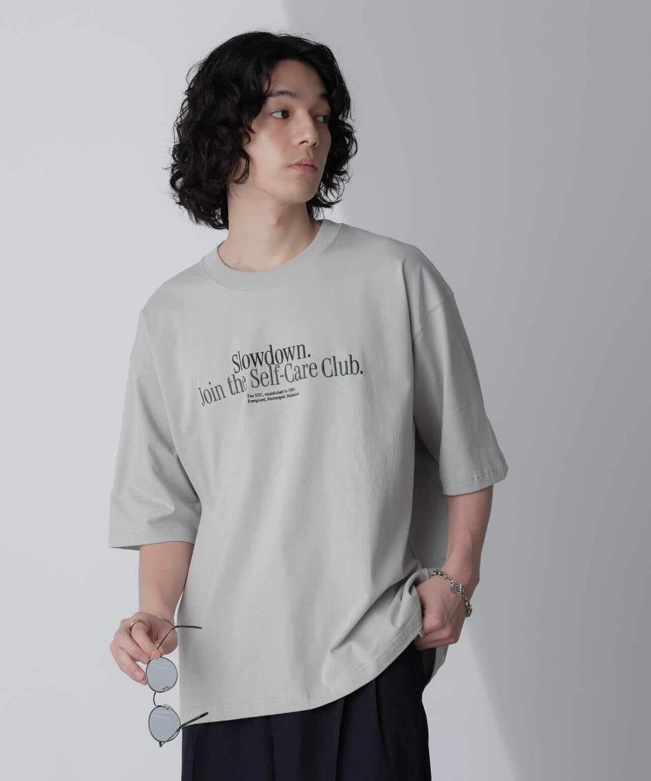 「MOFFISIE」オリジナルプリント刺繍 Tシャツ 半袖 6724124235