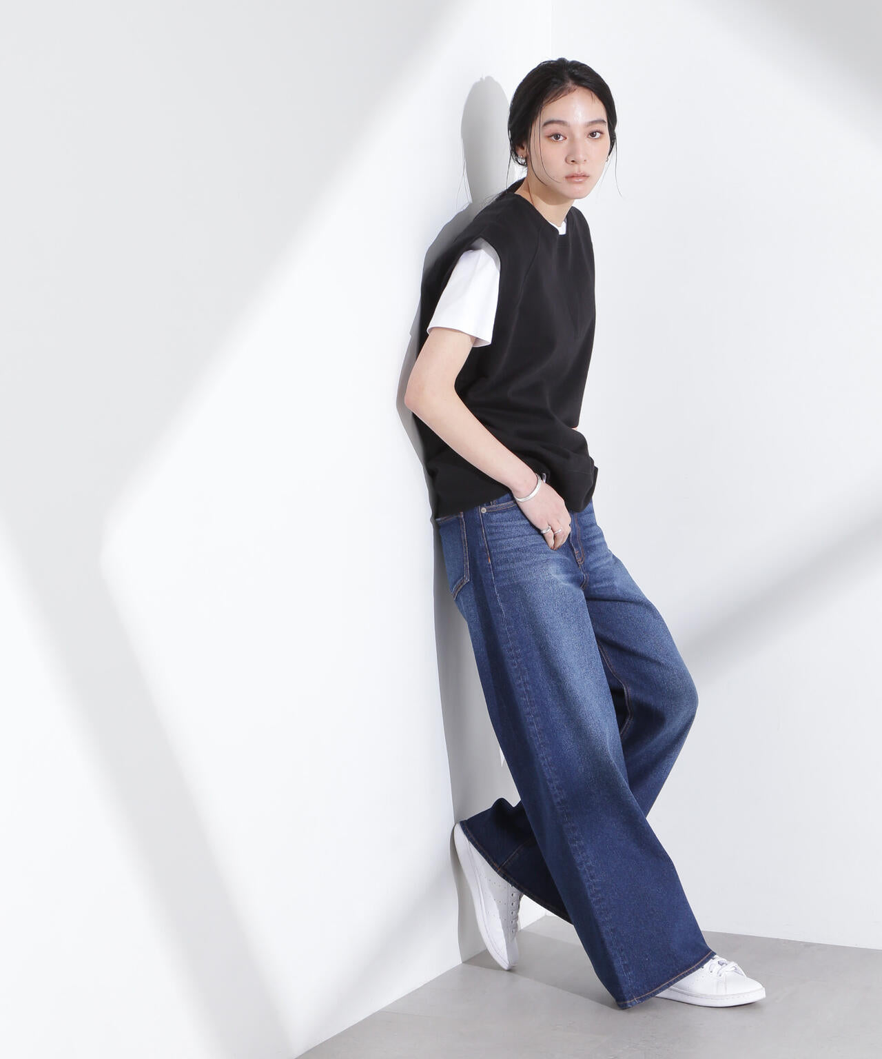 「MC」”TIMELESS WARDROBE”ワイドフィットデニム 6695127317