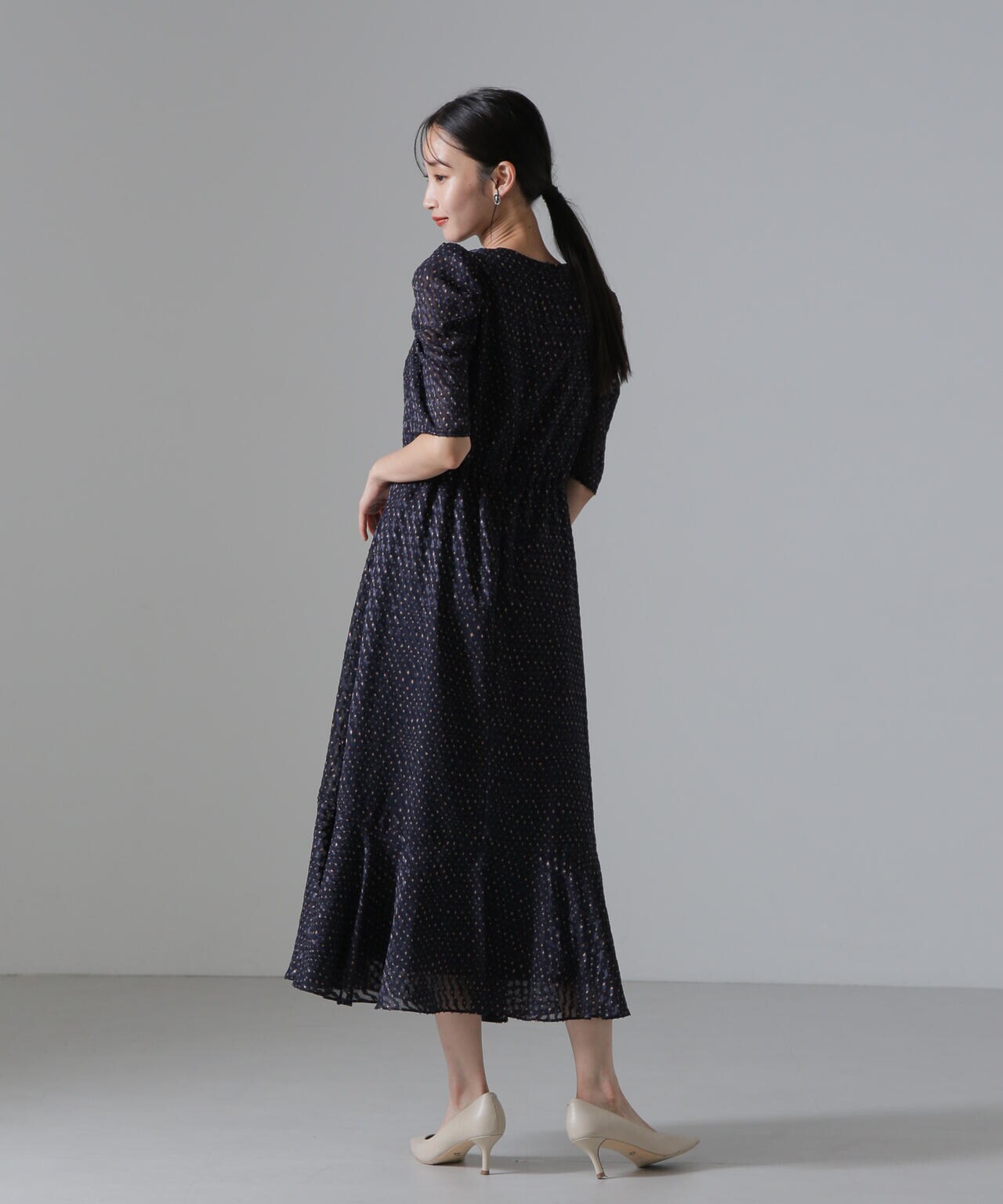 troisiemechaco/カットジャガードワンピース 6714219033