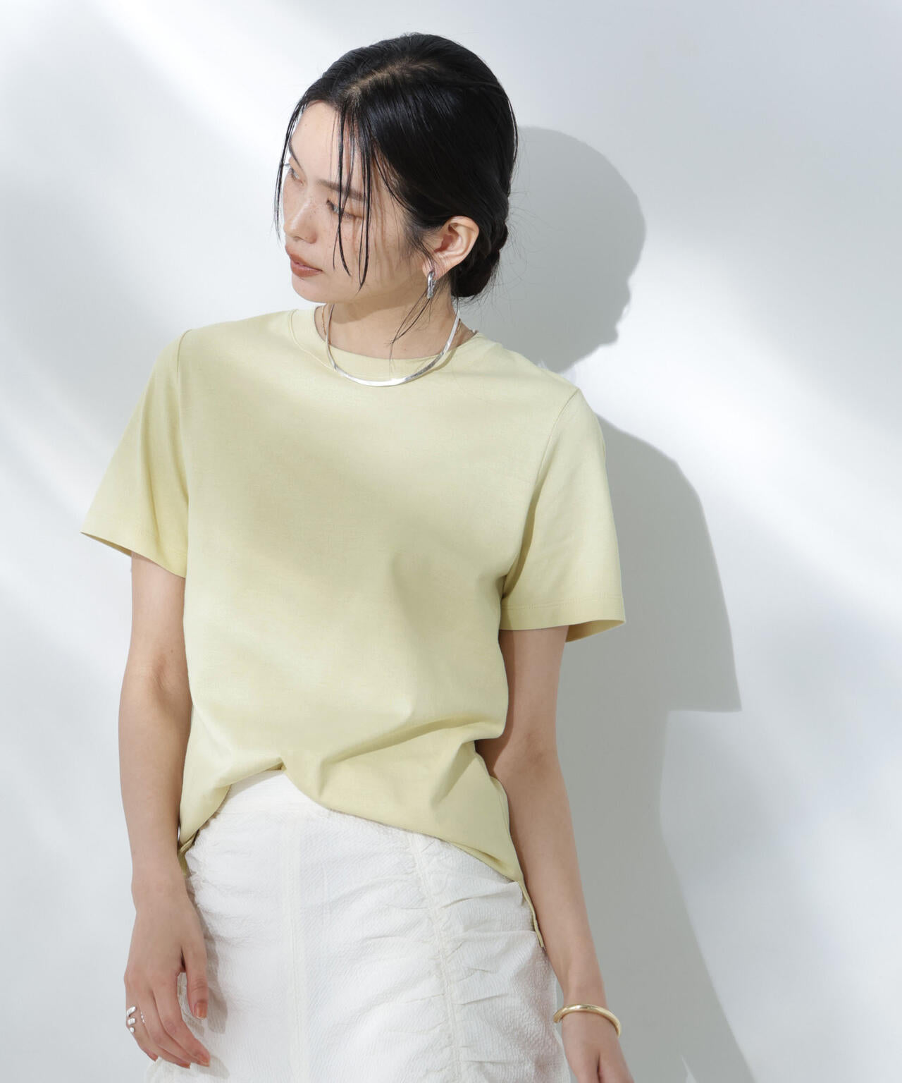 Anti Soaked(R) 汗染み防止カラフルクルーTシャツ 6695124306