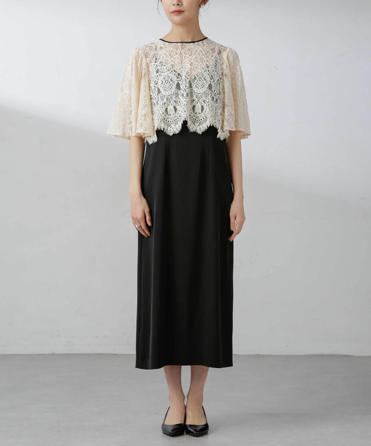 troisiemechaco/パネルレース ダブルクロス 3WAYワンピース 6714119024