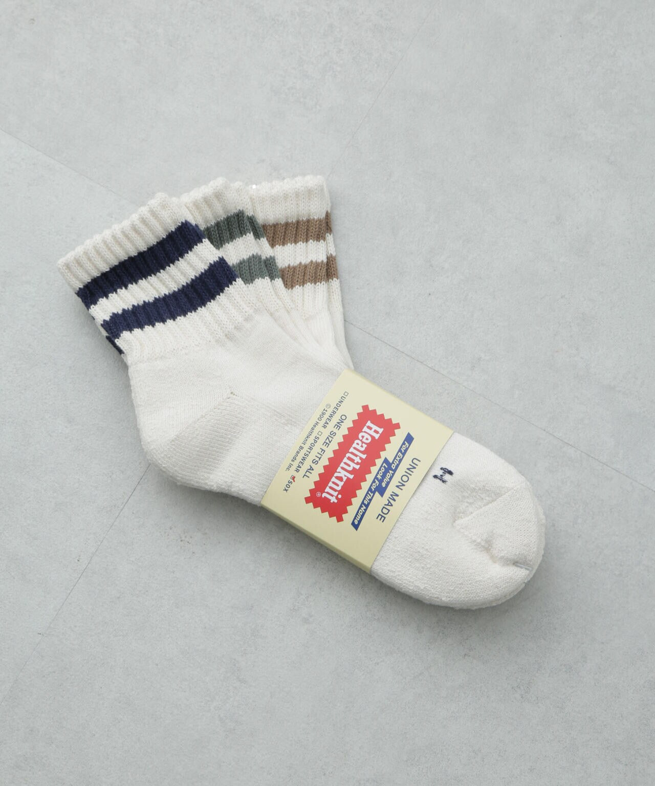 Healthknit/シンカーラインソックス 3足セット 6724251202