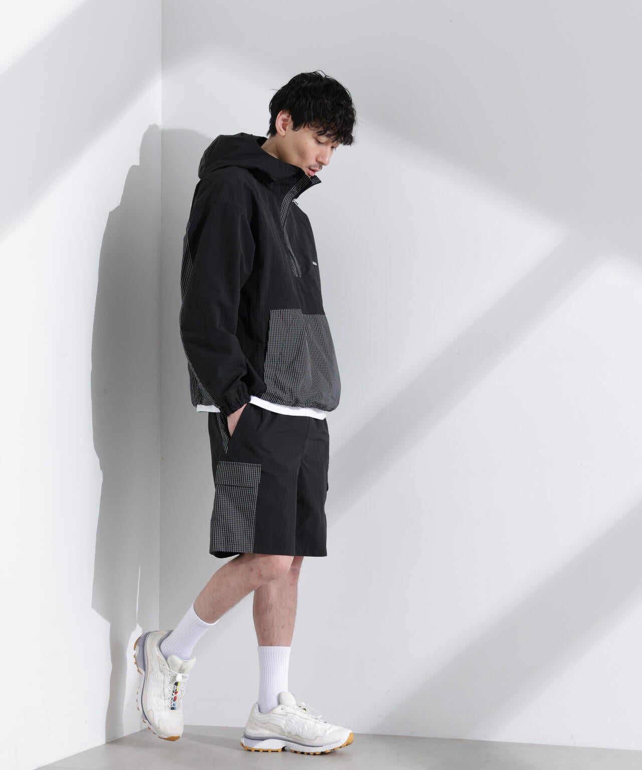 「NJ/CLUB」 リップストップショーツ 6685128203
