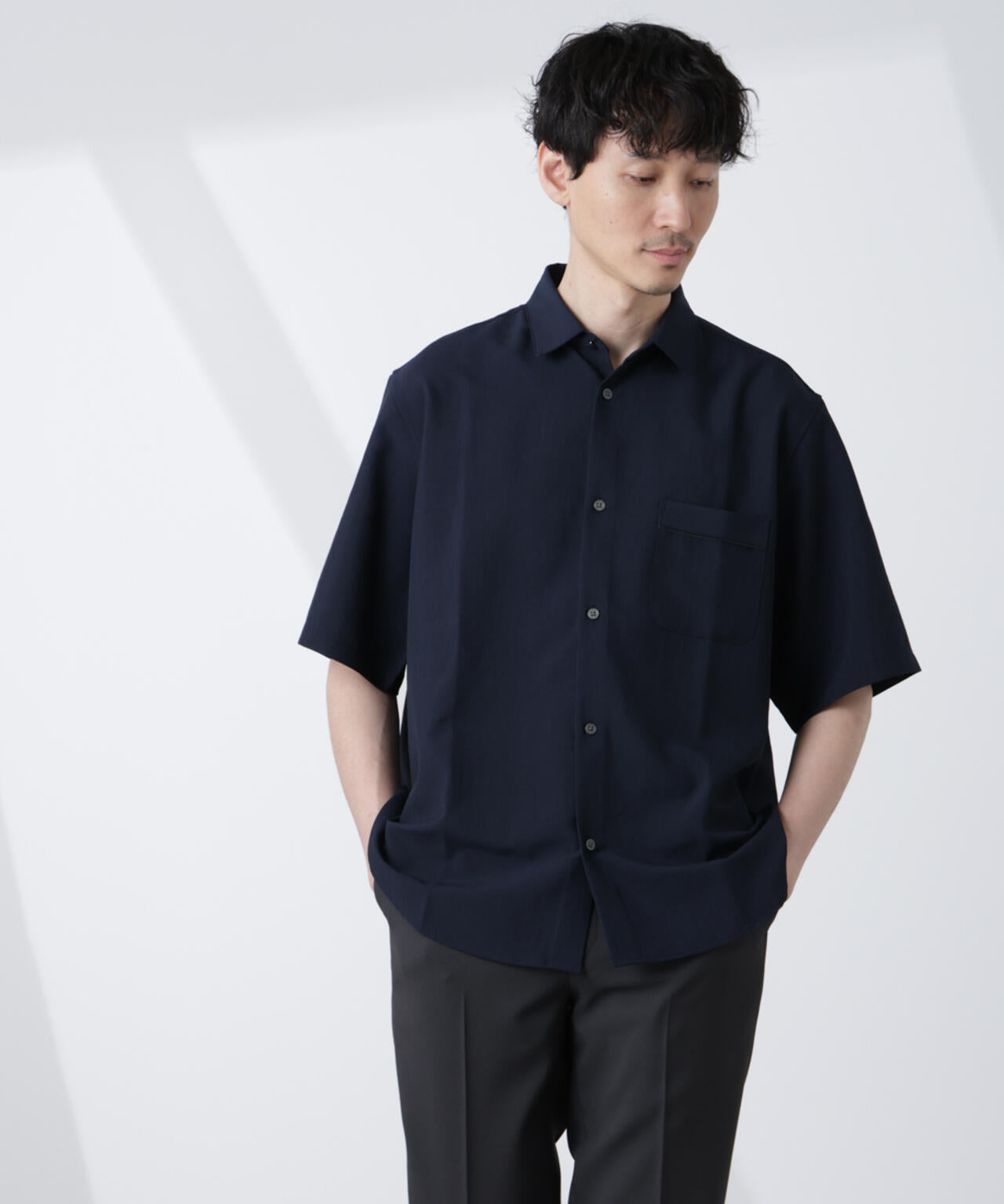 セオアルファシャツ 半袖(セットアップ可) 6725121208