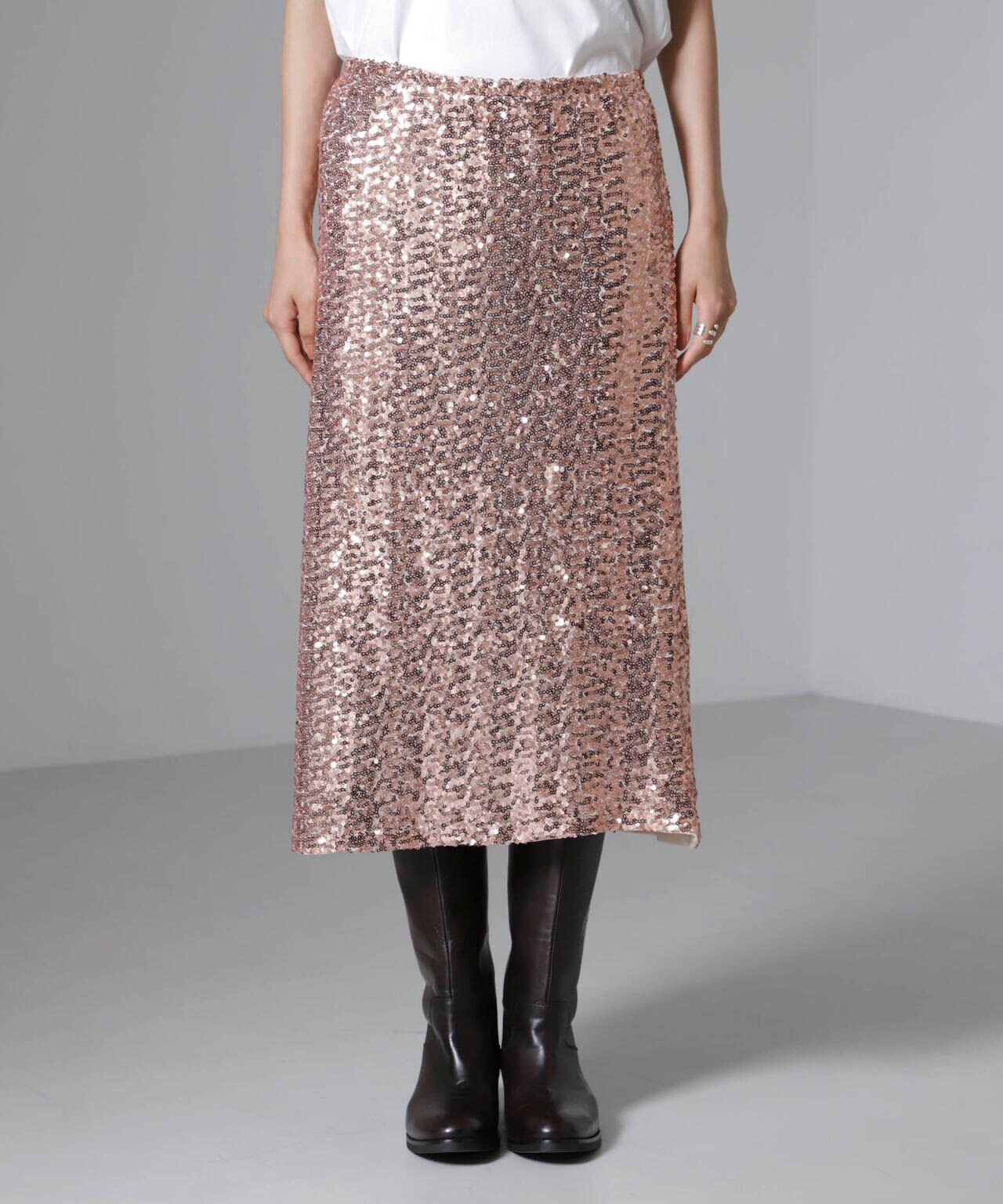 BAUM UND PFERDGARTEN/Sequins スカート(セットアップ可) 6714230014