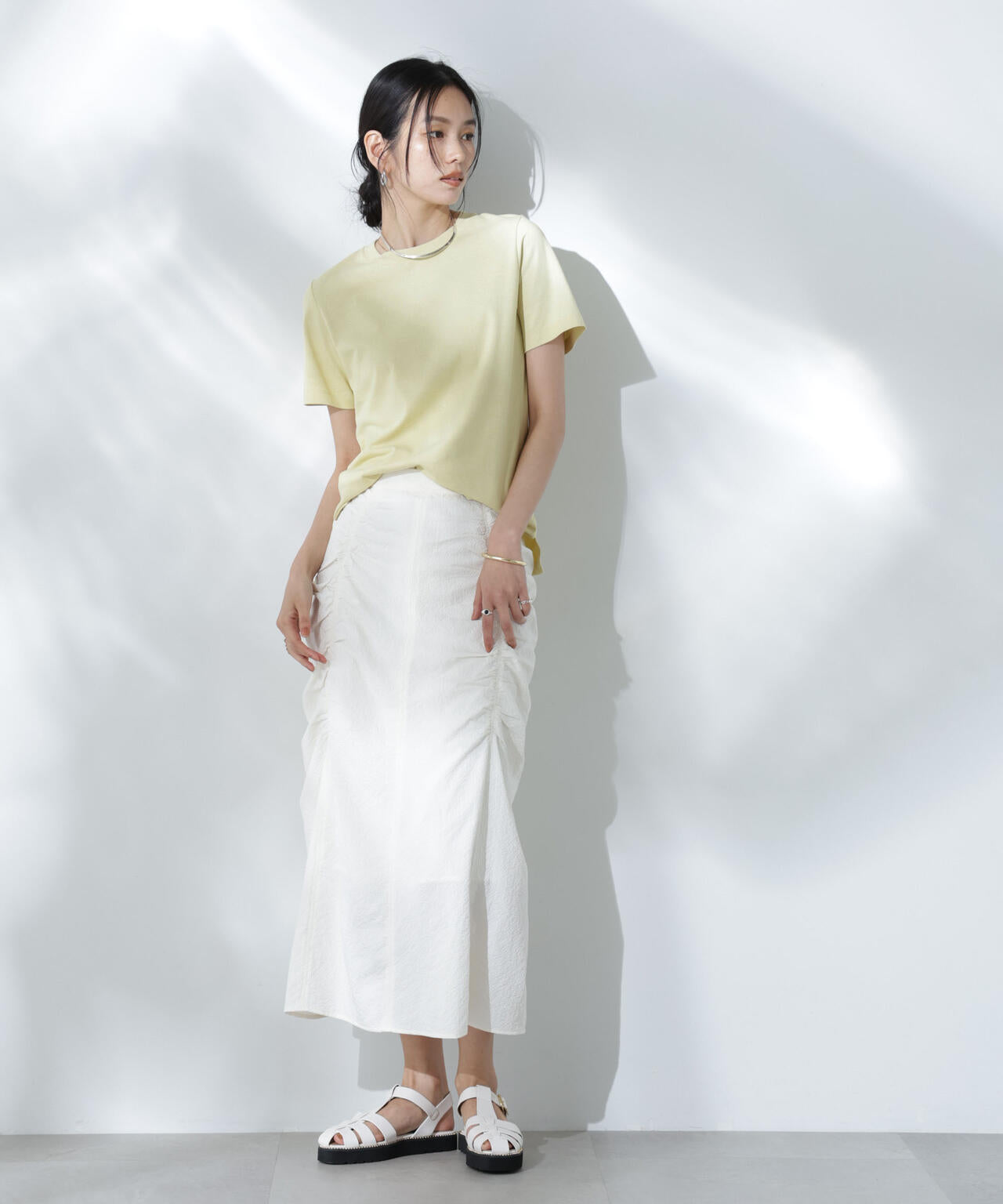 Anti Soaked(R) 汗染み防止カラフルクルーTシャツ 6695124306