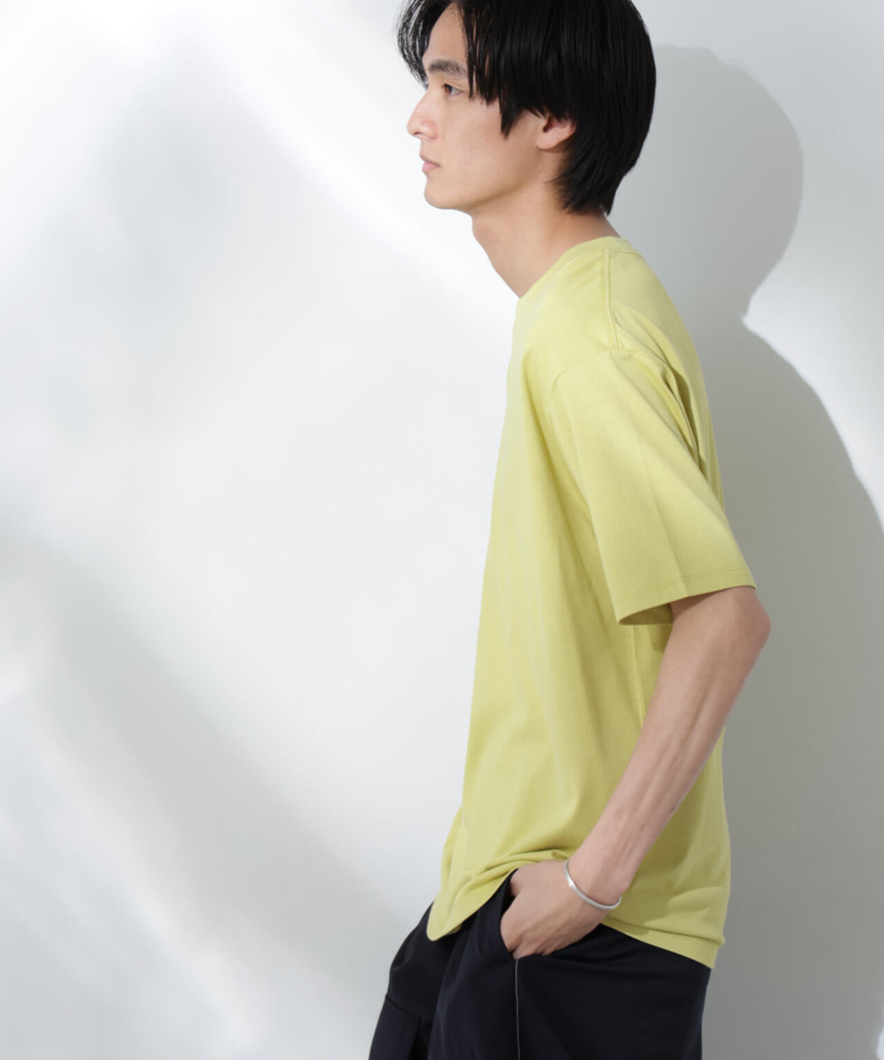 Anti Soaked(R)汗染み防止 De Light ミドルシルエットTシャツ 6685124211