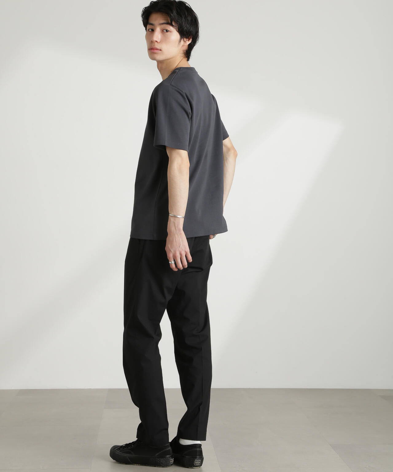 ダブルスムースVネックTシャツ 半袖 6725124214