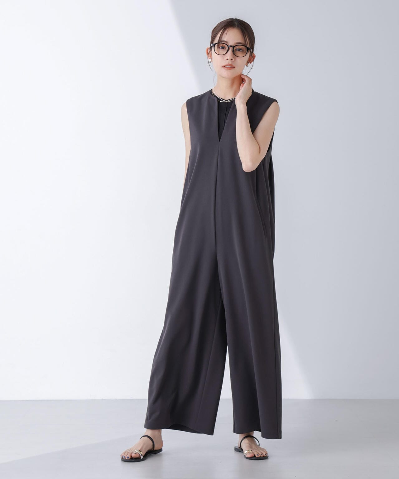 AtPARK&DAILYWEAR/カットジョーゼットサロペ 6694219309
