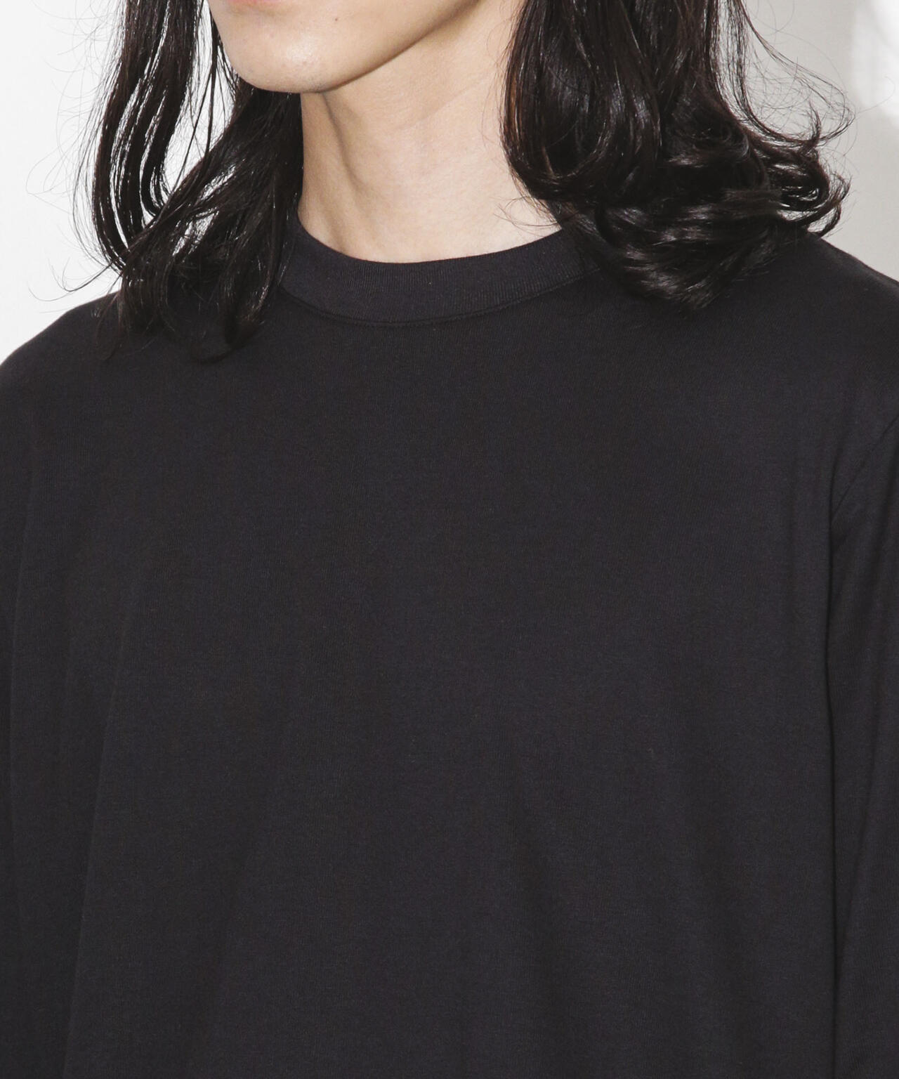 Anti Soaked 汗染み防止 クルーネックTシャツ長袖 6684123208