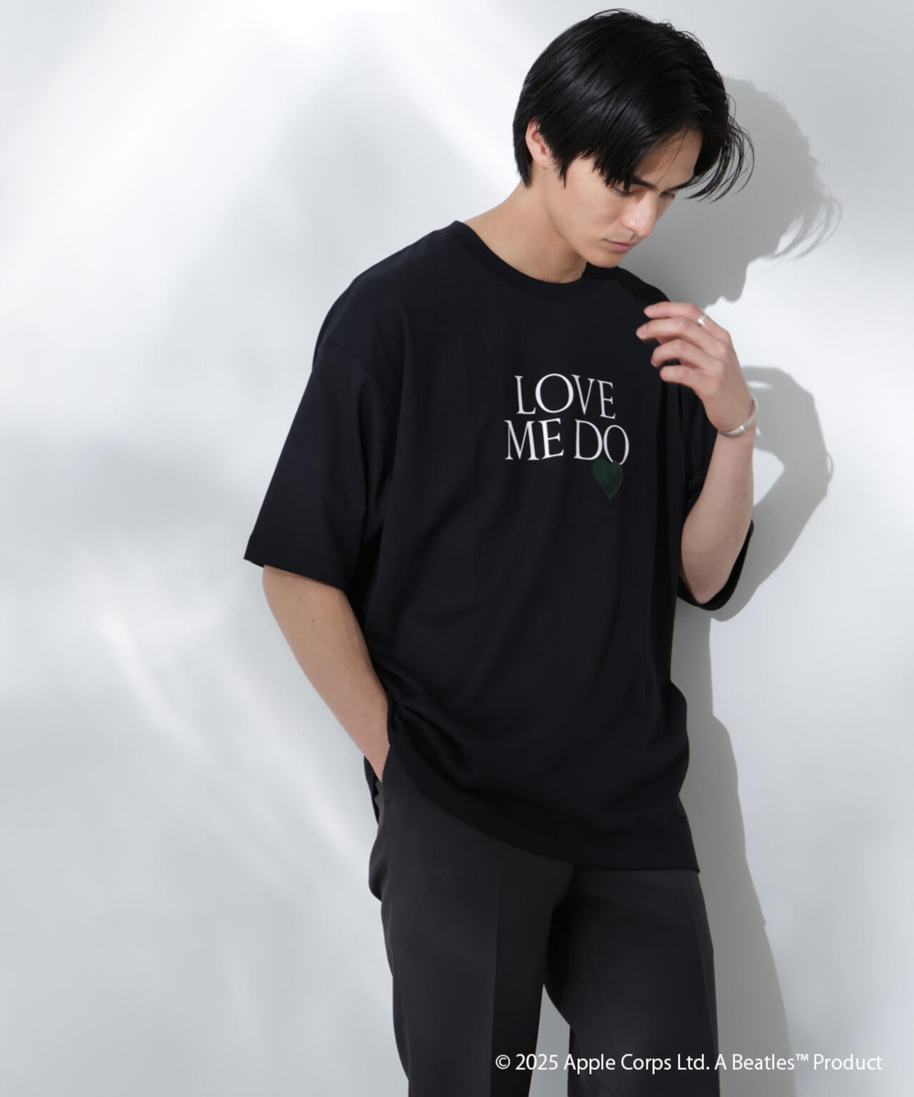 Anti Soaked(R)×BEATLES LOVE ME DO汗染み防止Tシャツ 6685124218