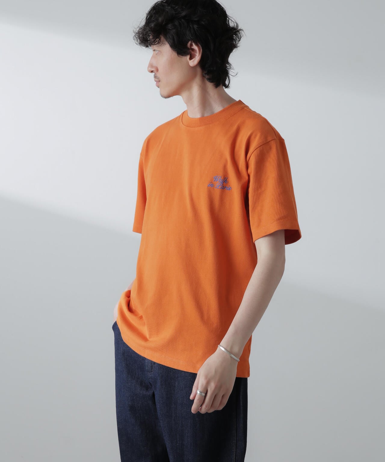 Walk in Paris/Le T-shirt mandarine brode 6704124046