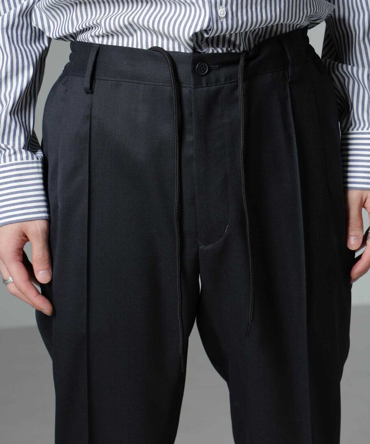 「N TROUSERS PREMIUM」RENU(R)T/Wシャドーチェックパンツ 6684229206