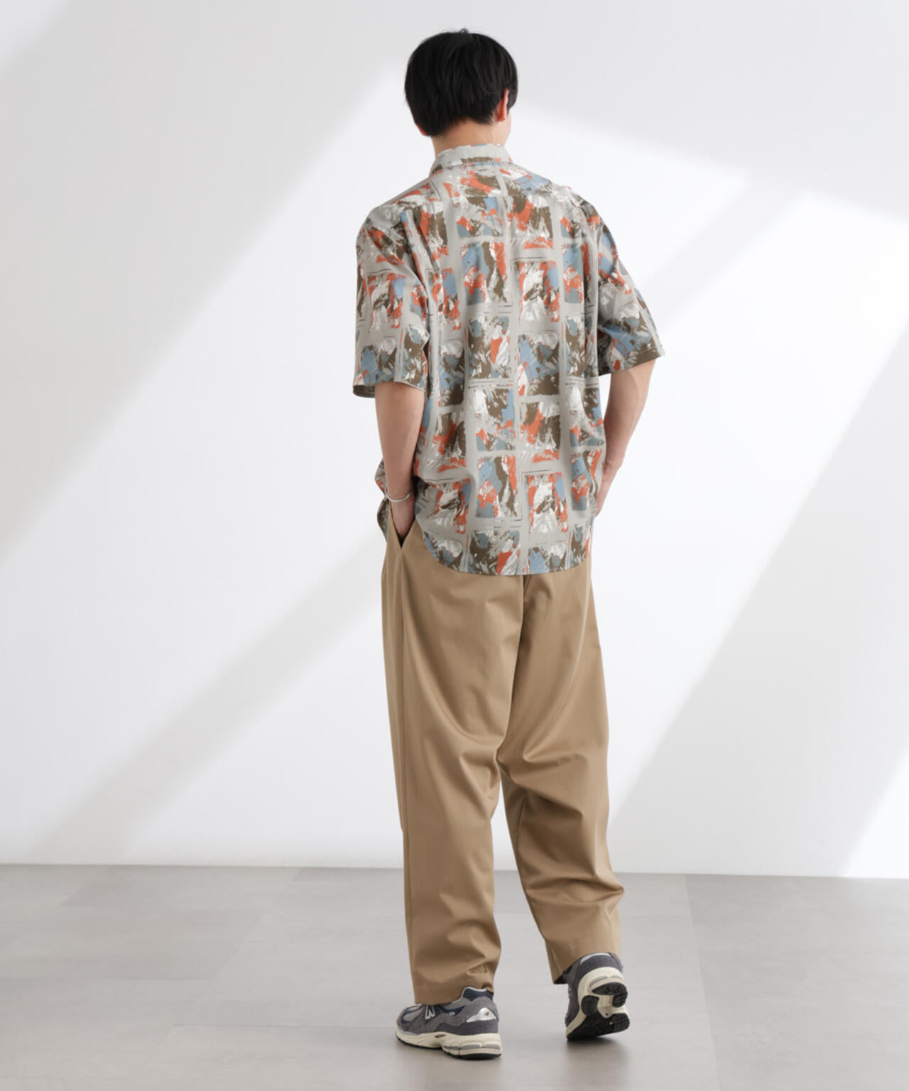 アート柄シャツ 半袖 6725121222