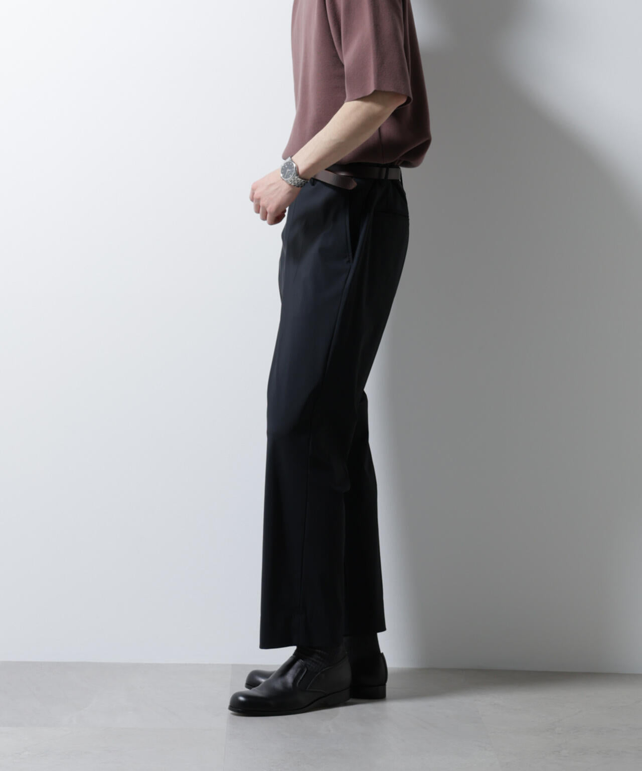 「NTROUSERS PREMIUM」クールタッチストレッチストレートパンツ撥水(セットアップ可) 6685129206