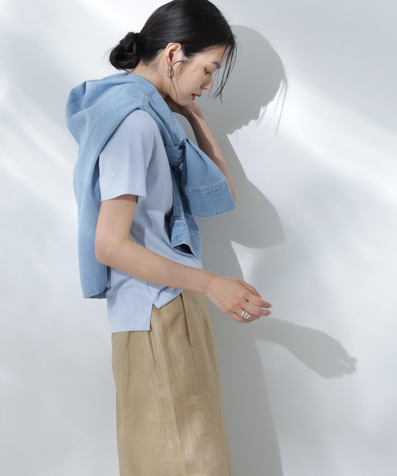 Anti Soaked(R) 汗染み防止カラフルクルーTシャツ 6695124306